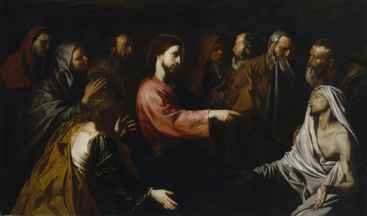 The Resurrection of Lazarus (ca. 1615) Jusepe de Ribera Museo del Prado, Madrid, Spain
