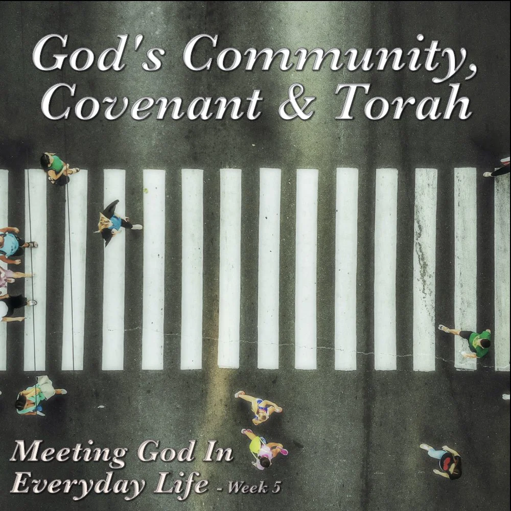 Meeting God in Everyday Life: God’s Community, Covenant & Torah