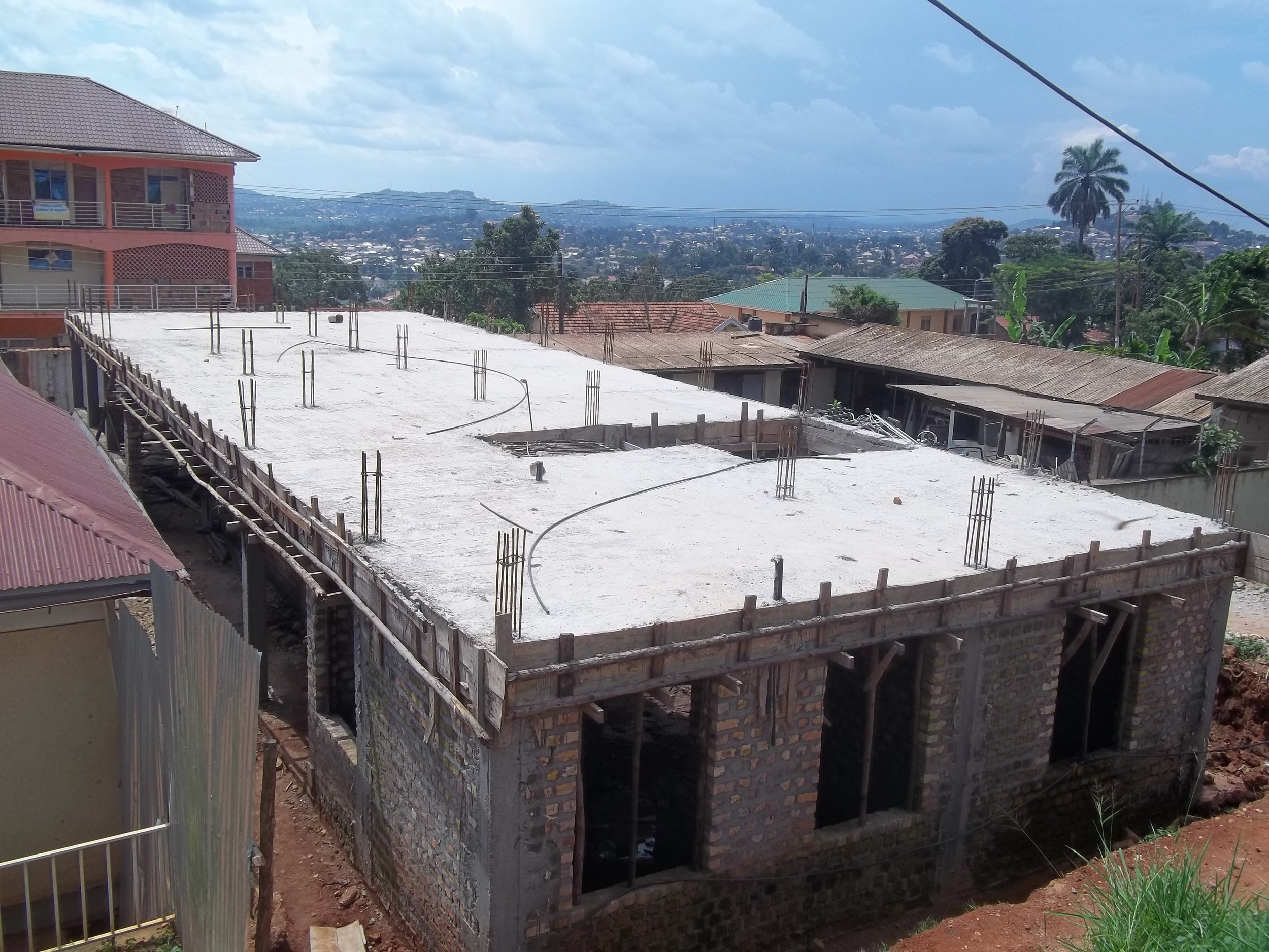 Construction of the TB/HIV clinic