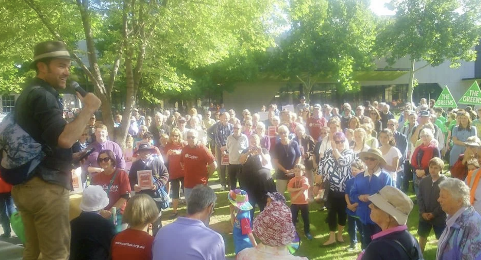Bendigo Peoples Climate March MC #COP21 Thoughts