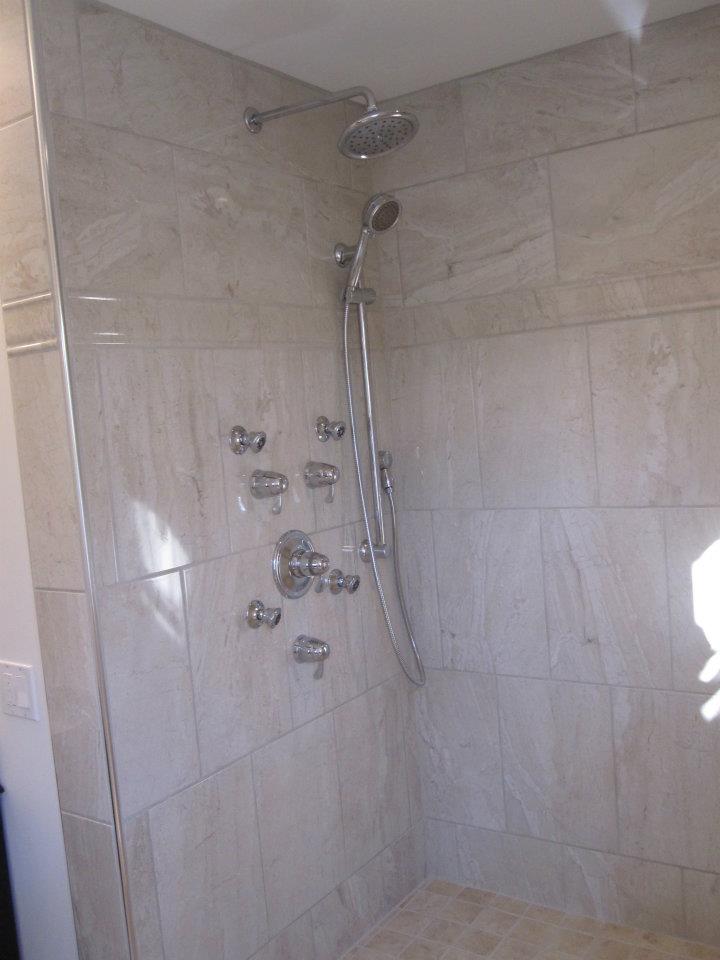 Custom shower