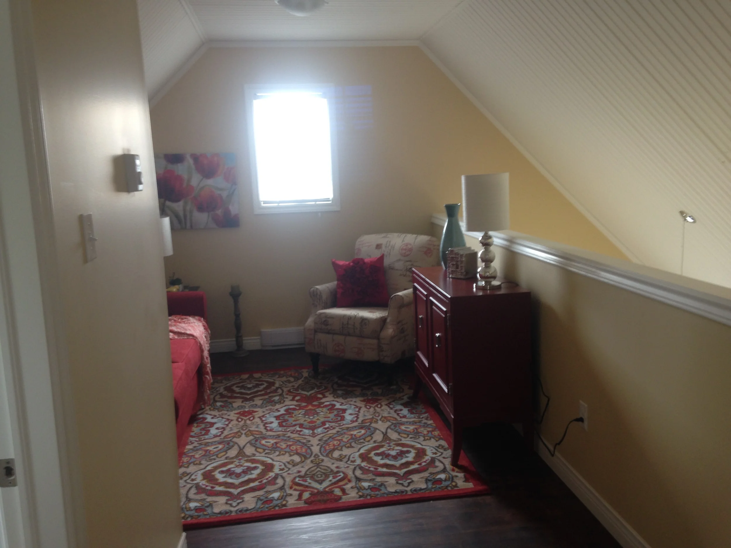 Loft area - furnished