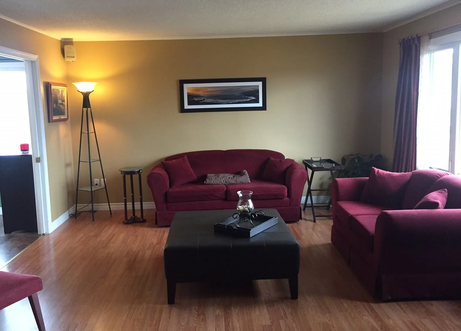 Before - Living room