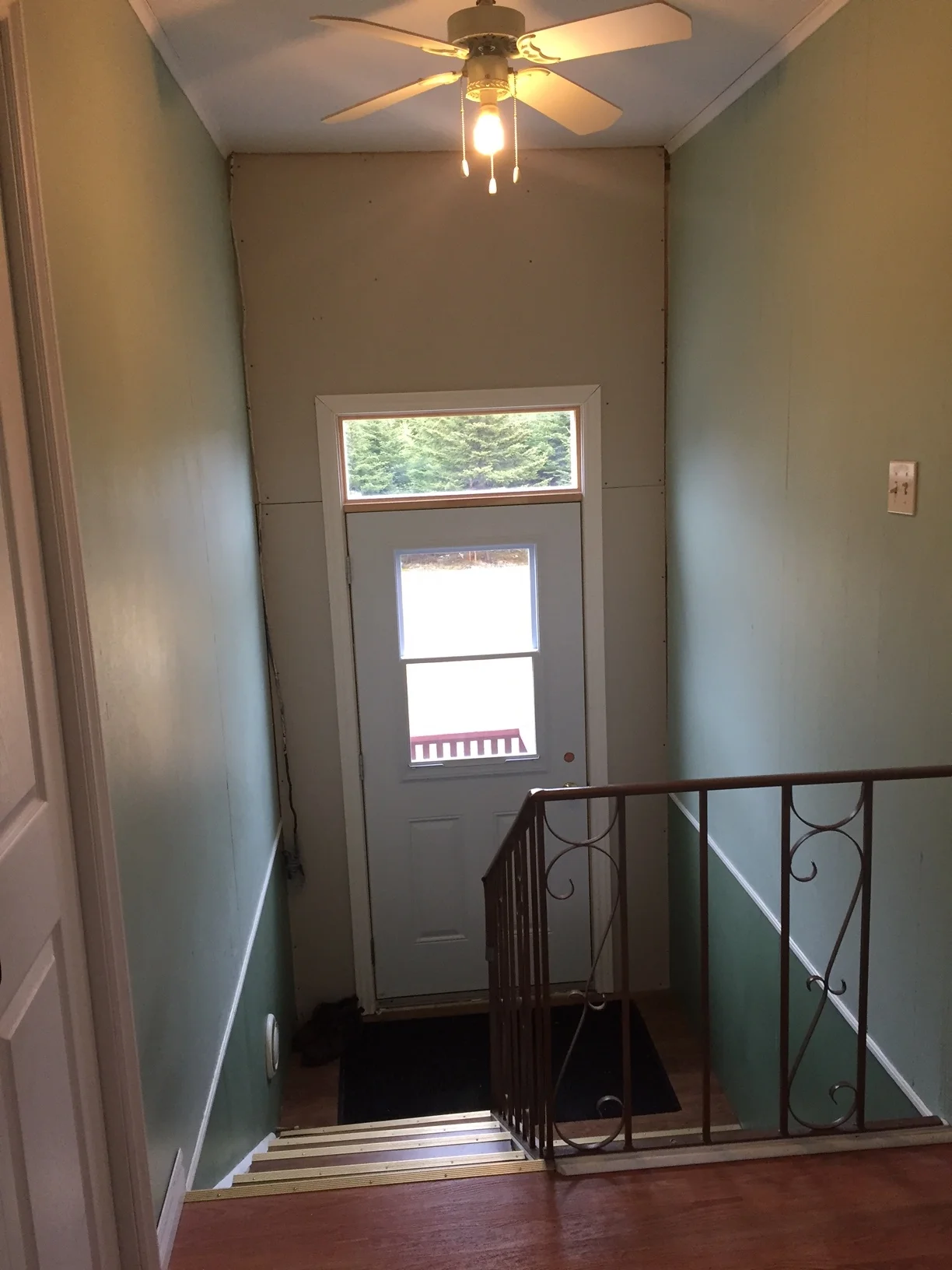 Before - Stairs leading to basement