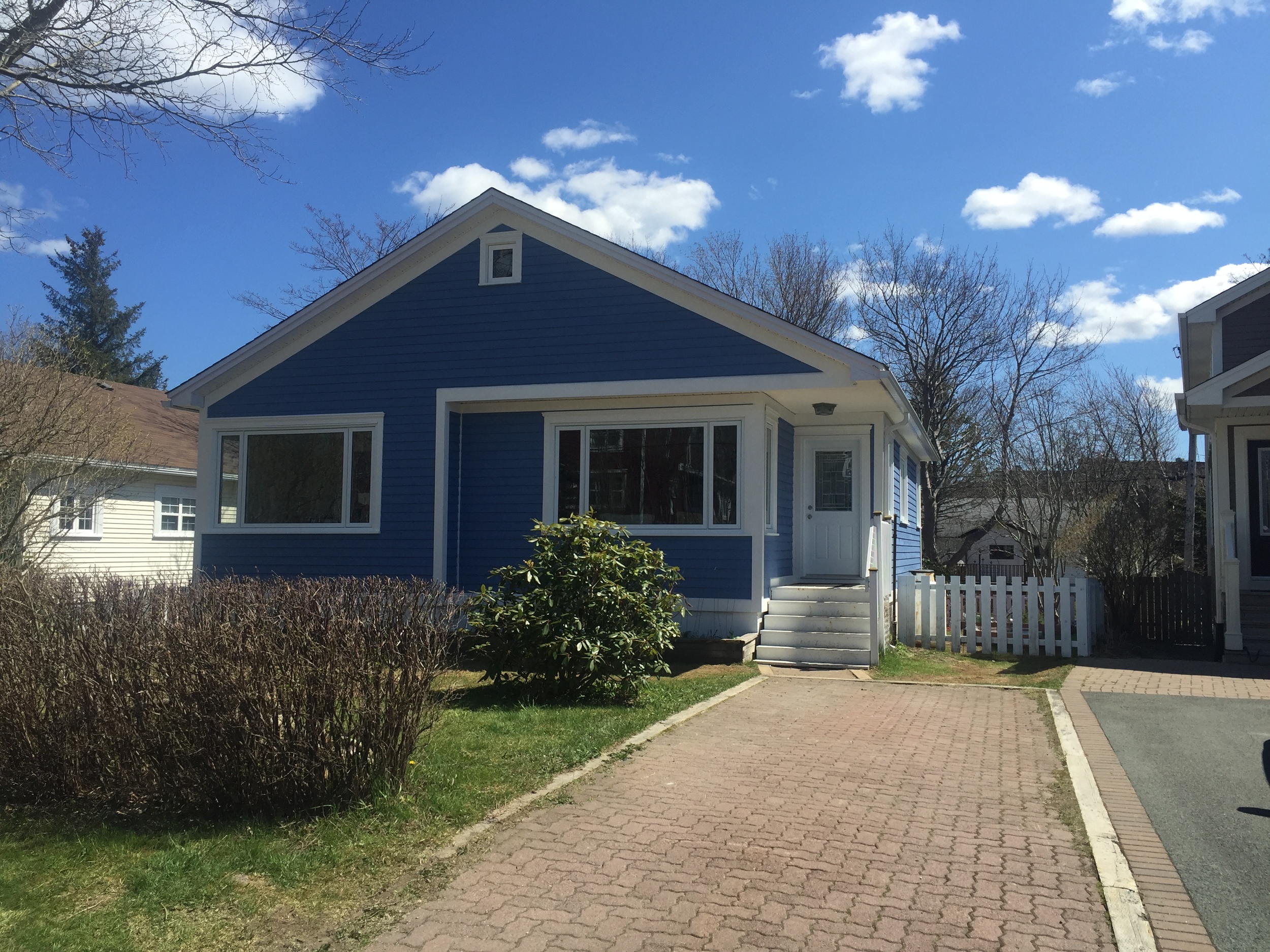 Completely new exterior, including roof and chimney. 