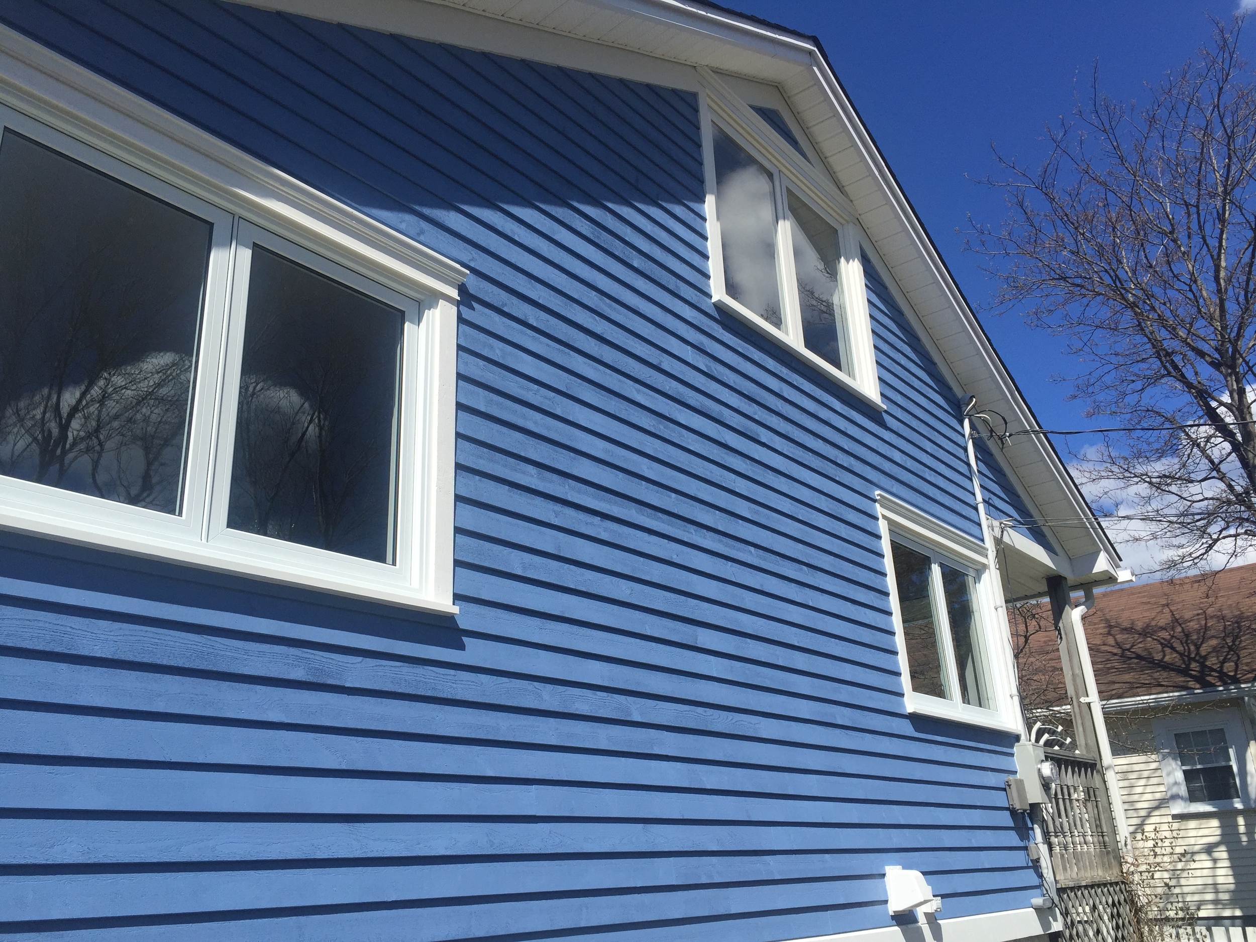 New siding and windows considerably reduce future home maintenance.  