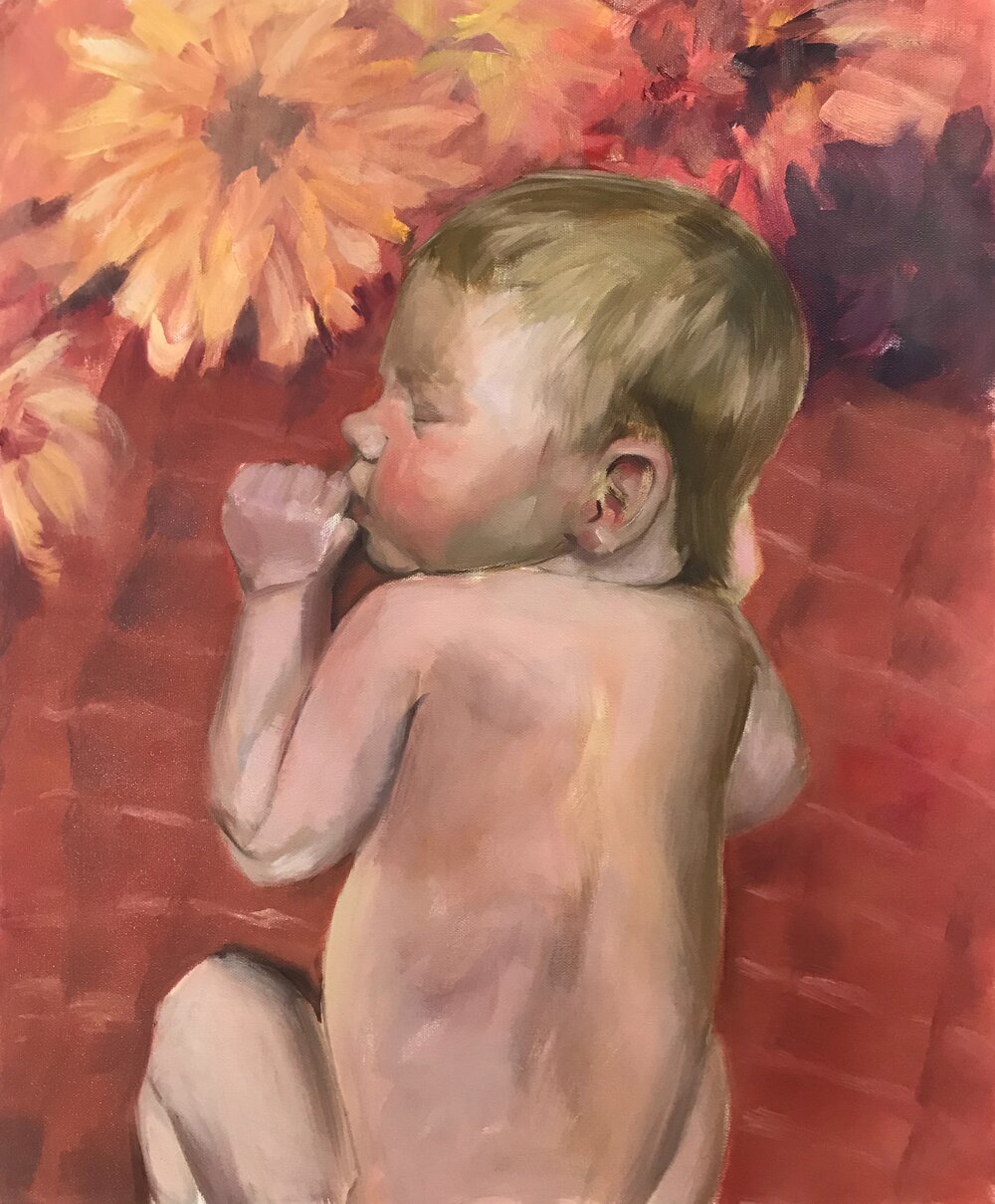Oil Painting Commissioned Paintings Mothers Day Gift 2020 ...