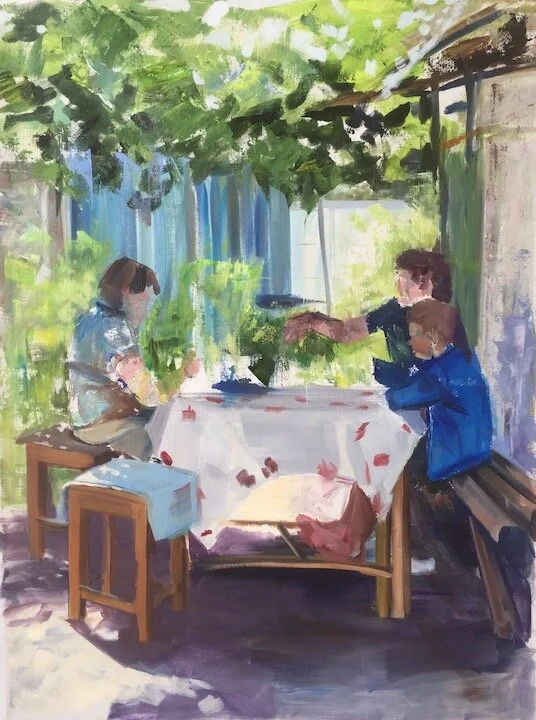 Ostapenko. Arbor. Oil on canvas. 48x36 inches. 2019.jpeg