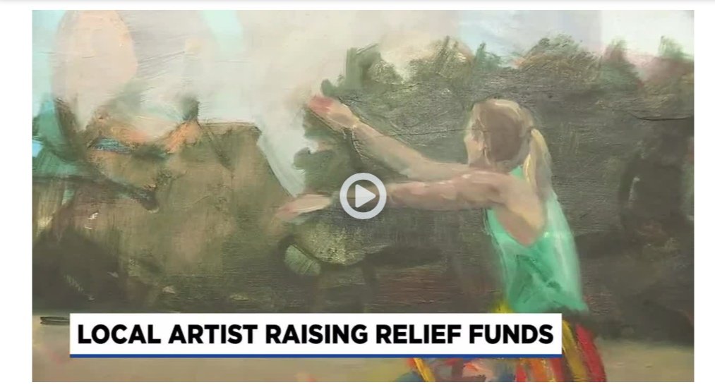 Fox12: Local artist raising funds for Ukraine by Kandra Kent