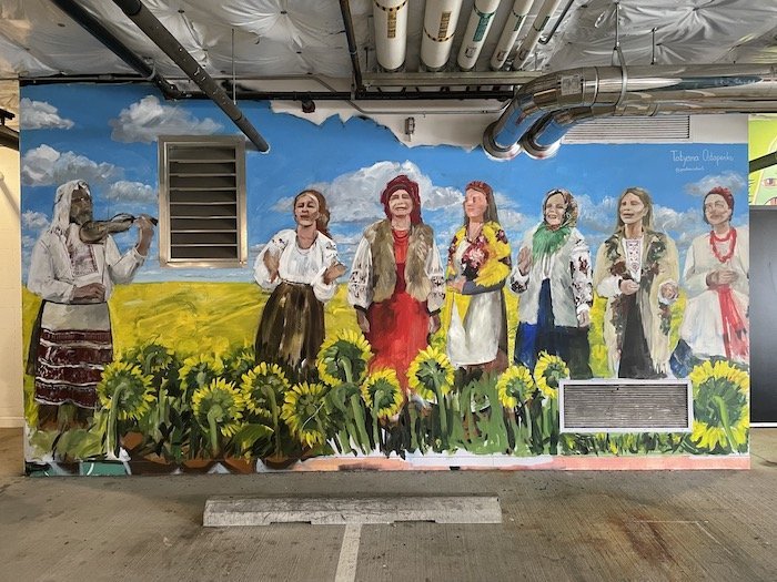 Sunflowers Mural