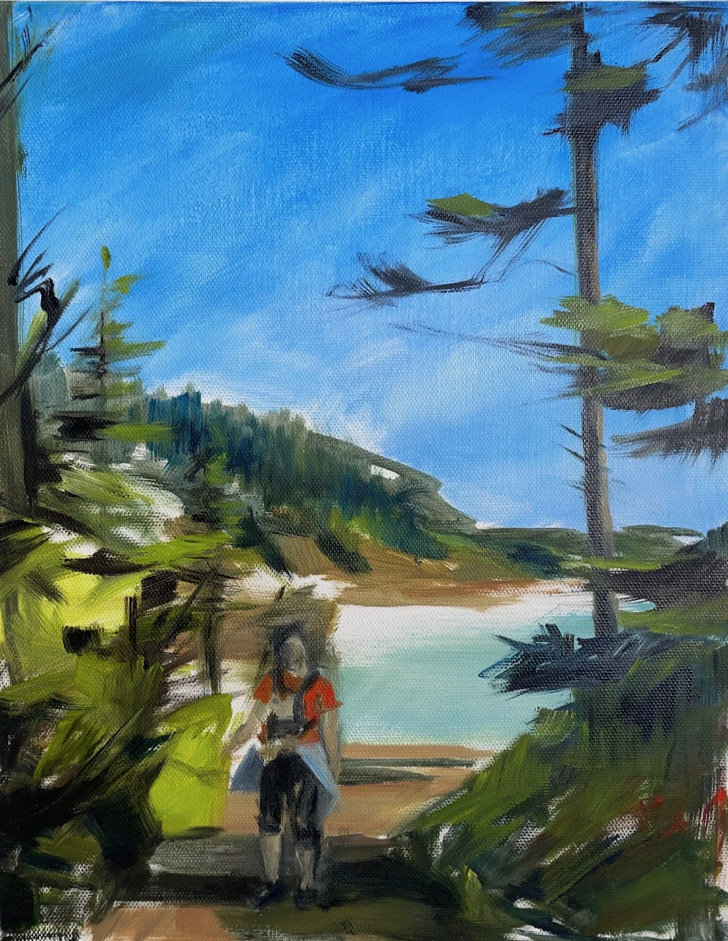 Spring Hike oil painting Tatyana Ostapenko.jpeg
