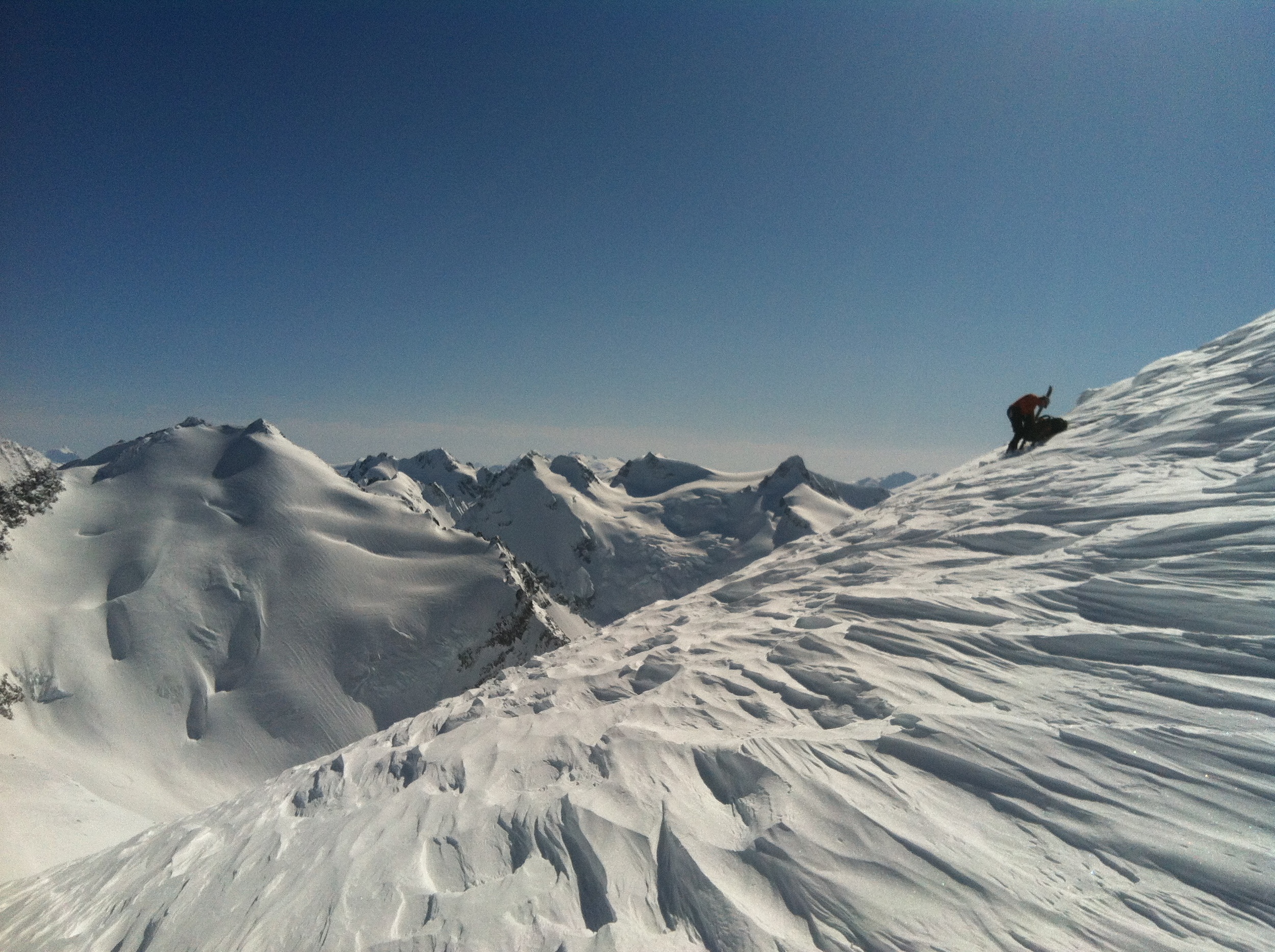 Sastrugi on the Spearhead