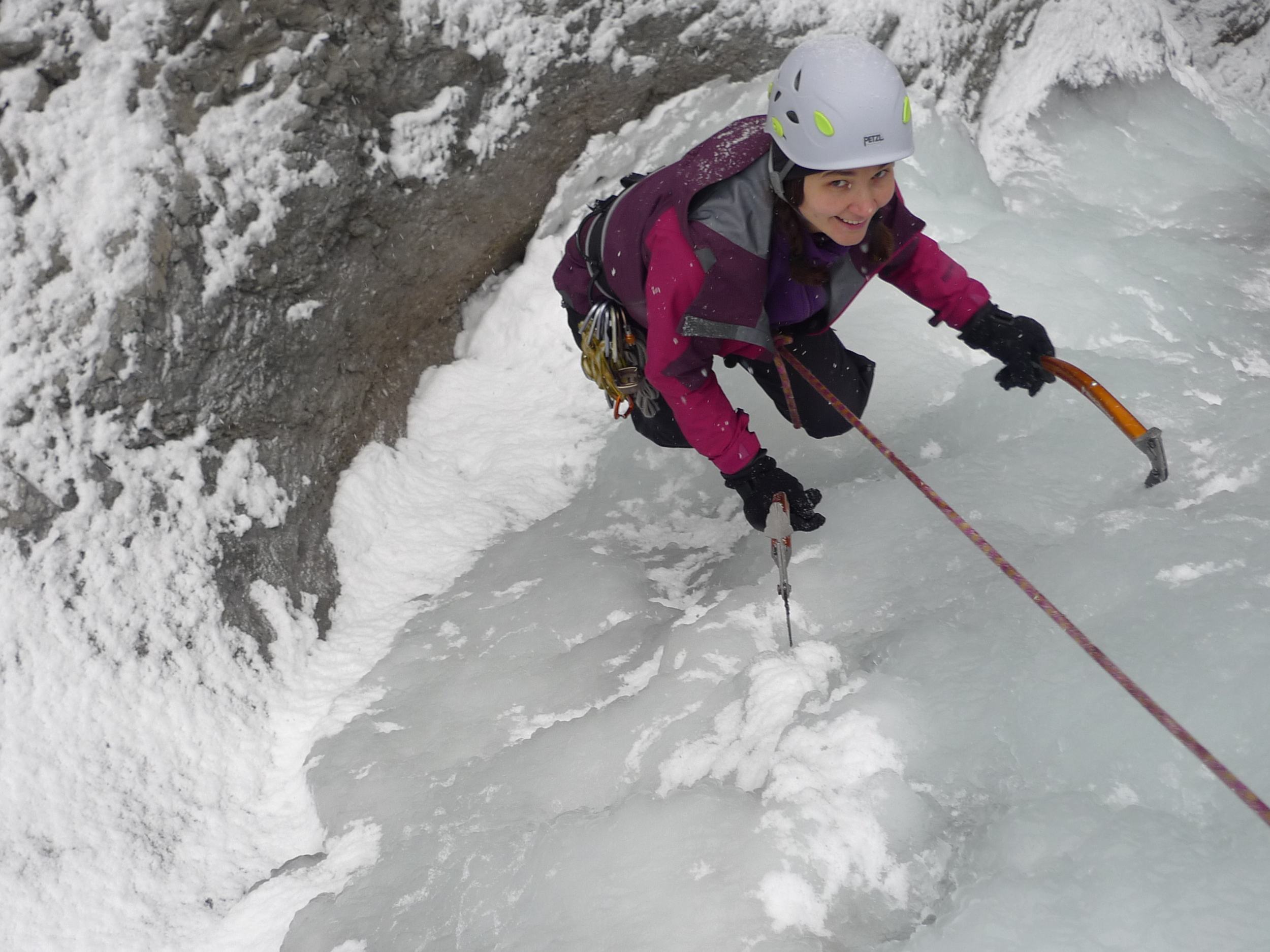 Intro to Ice Climbing in Canmore, Alberta