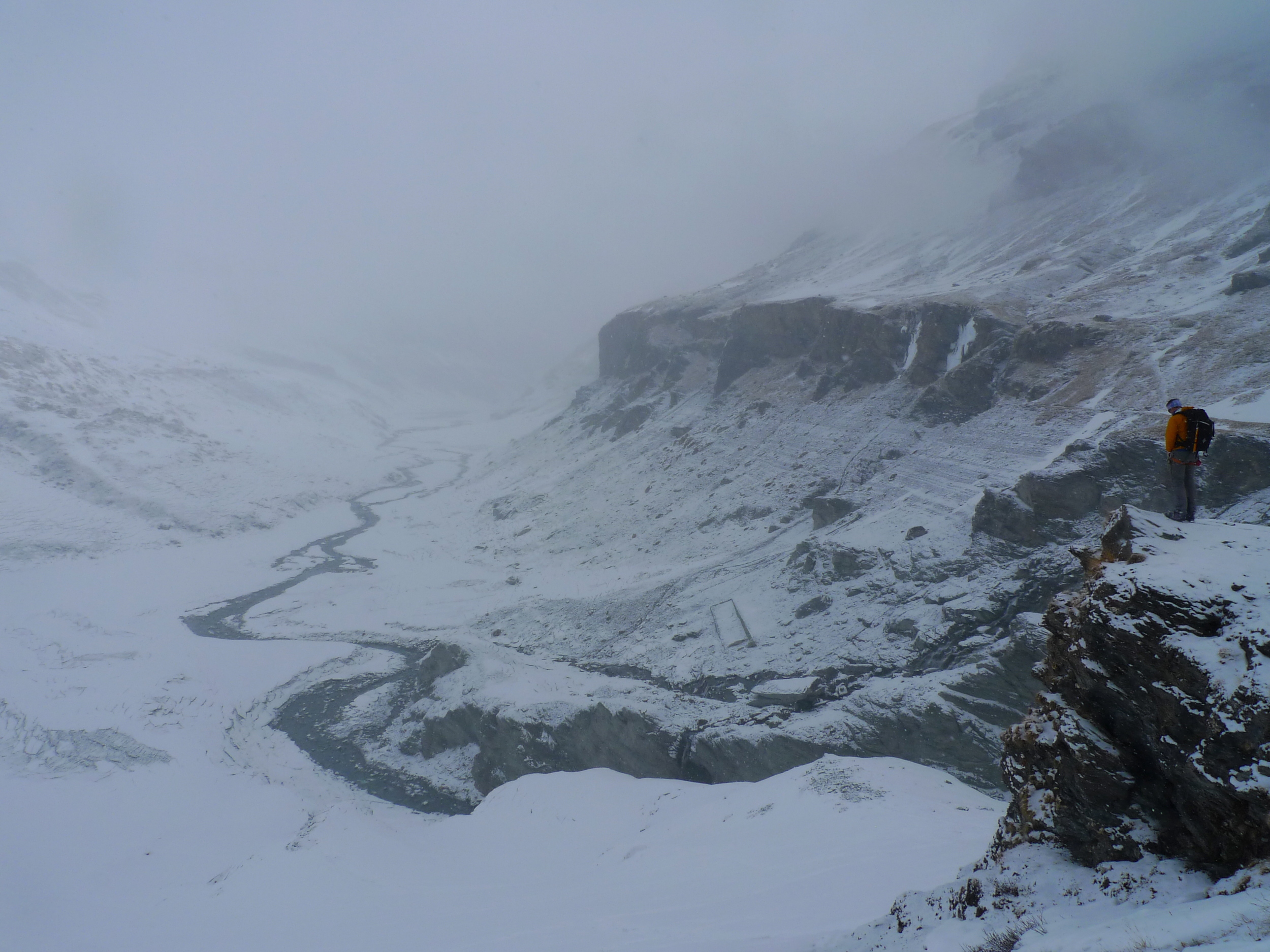 Day 4: Looking out on the Lac de Dix