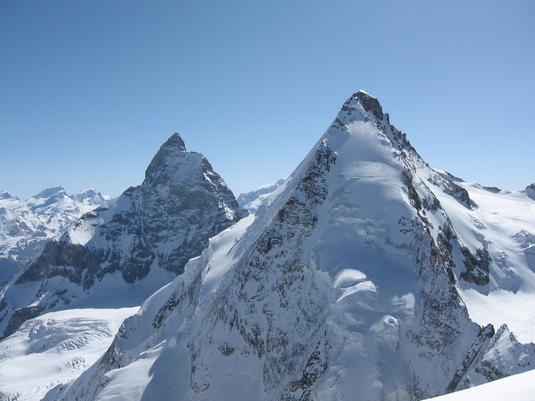 Day 6: The Dent d'Herens and the Matterhorn