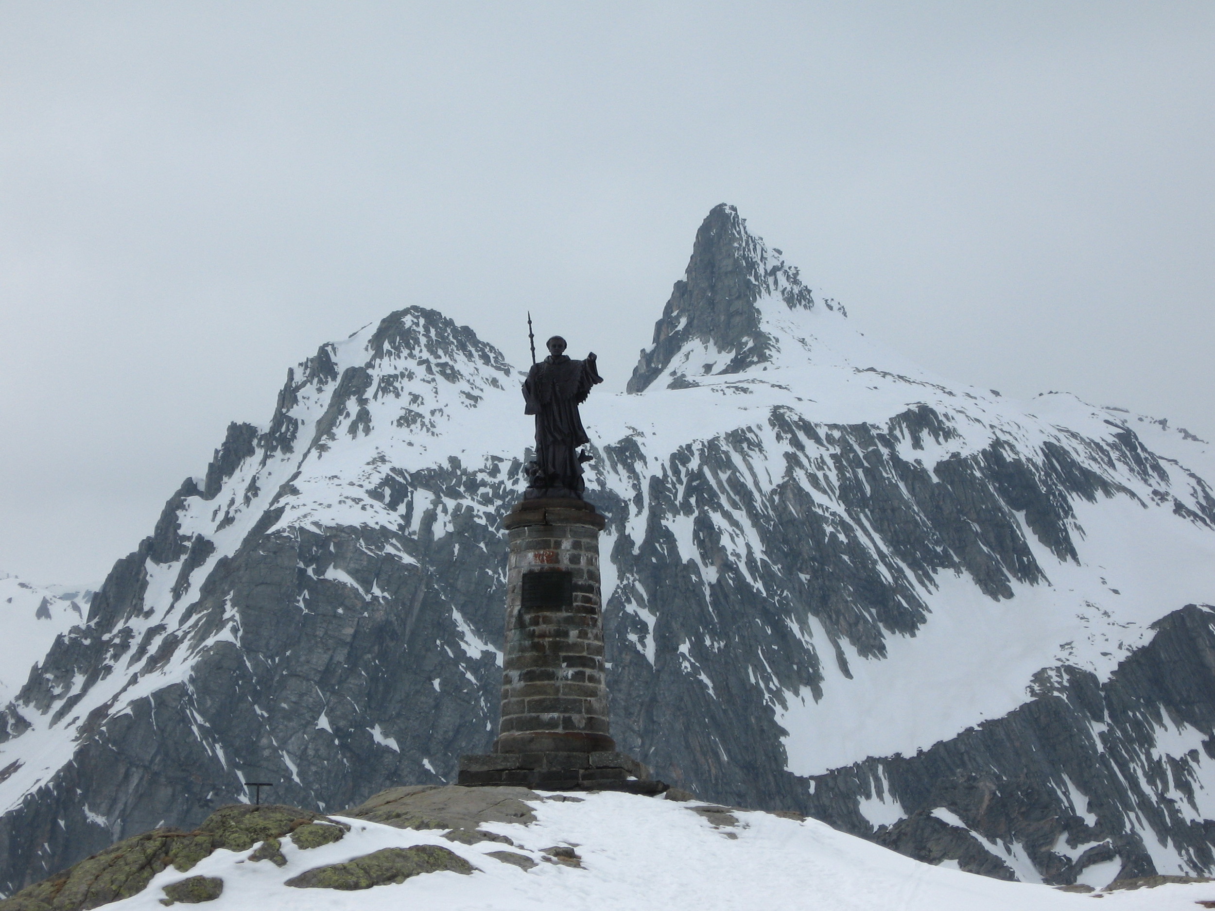 Day 2: St. Bernard welcomes us to his pass