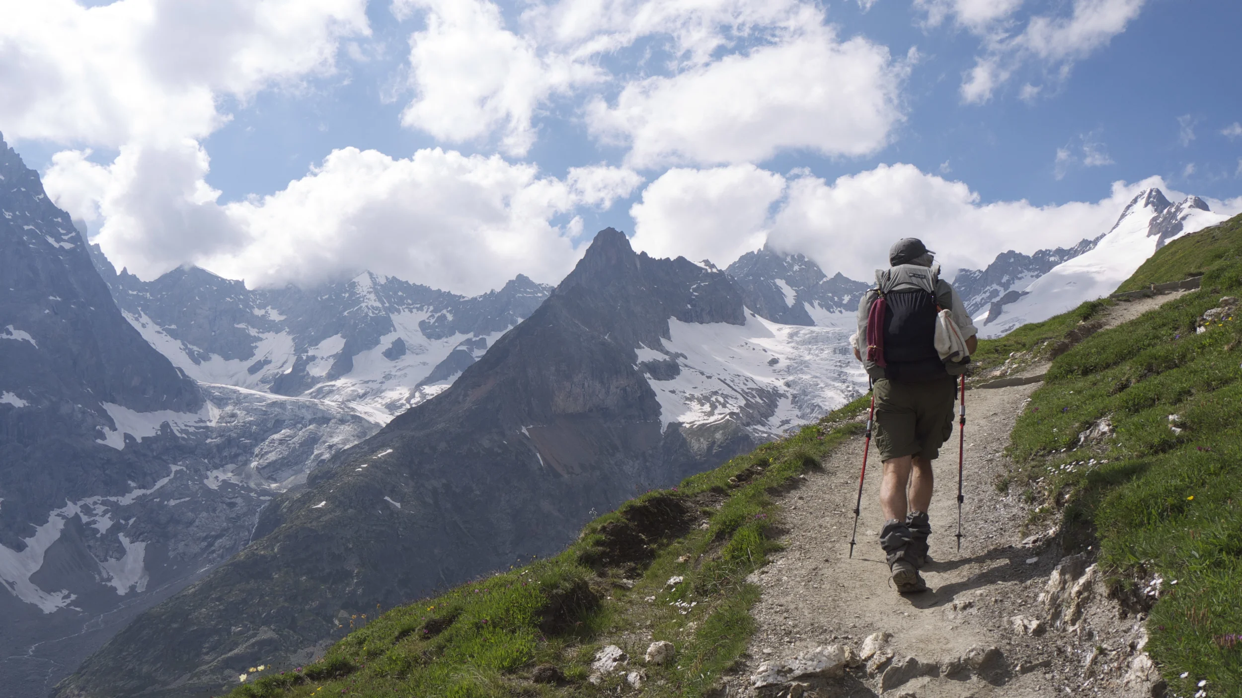 The trails of the Tour are excellent and reasonably graded.