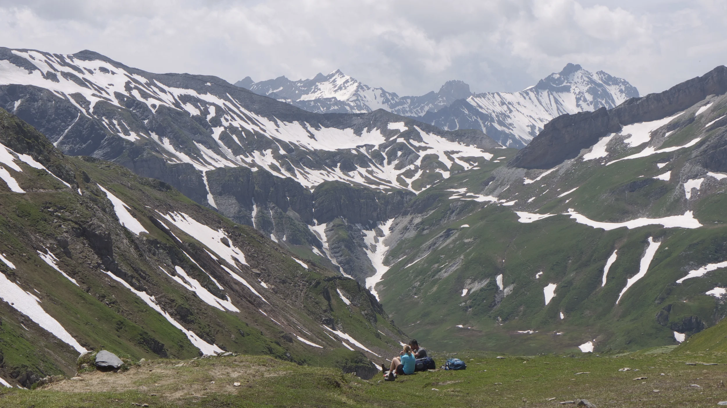 The Col du Bonhomme sits near the heart of the Reserve Naturel des Contamines-Montjoie.