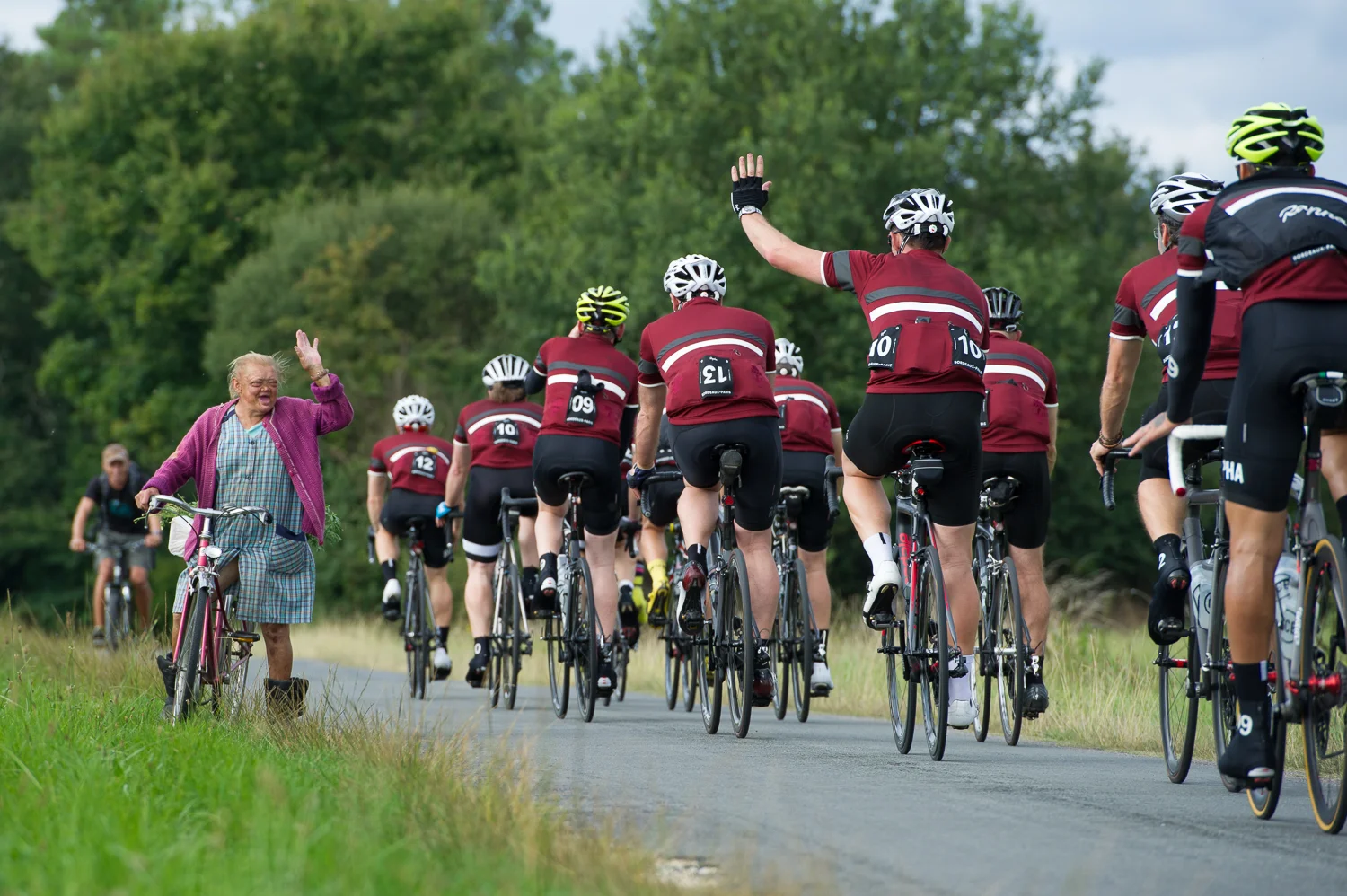 Bordeaux Paris charity ride 2013.jpg
