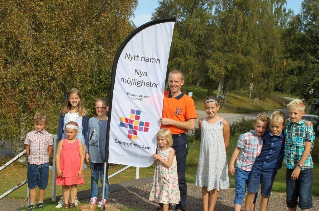 Equmeniakyrkan Ljurhalla firade sitt nya namn
