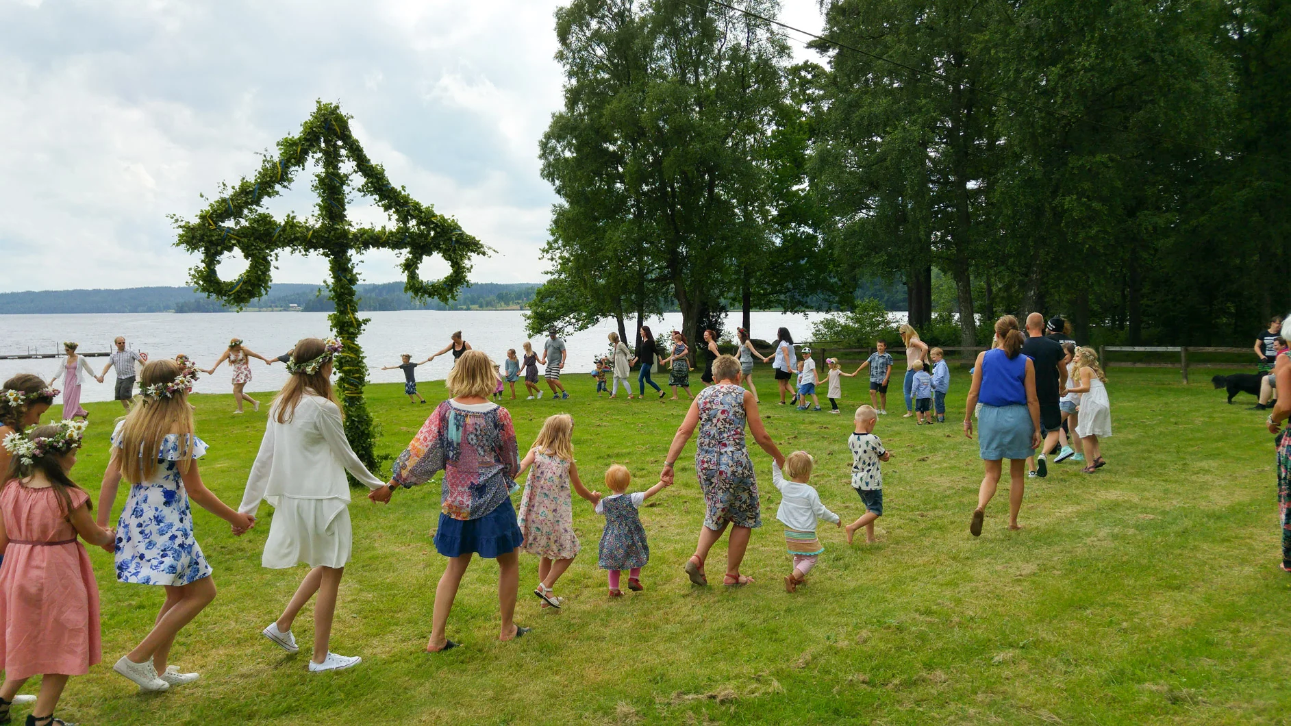 Midsommar vid Säven