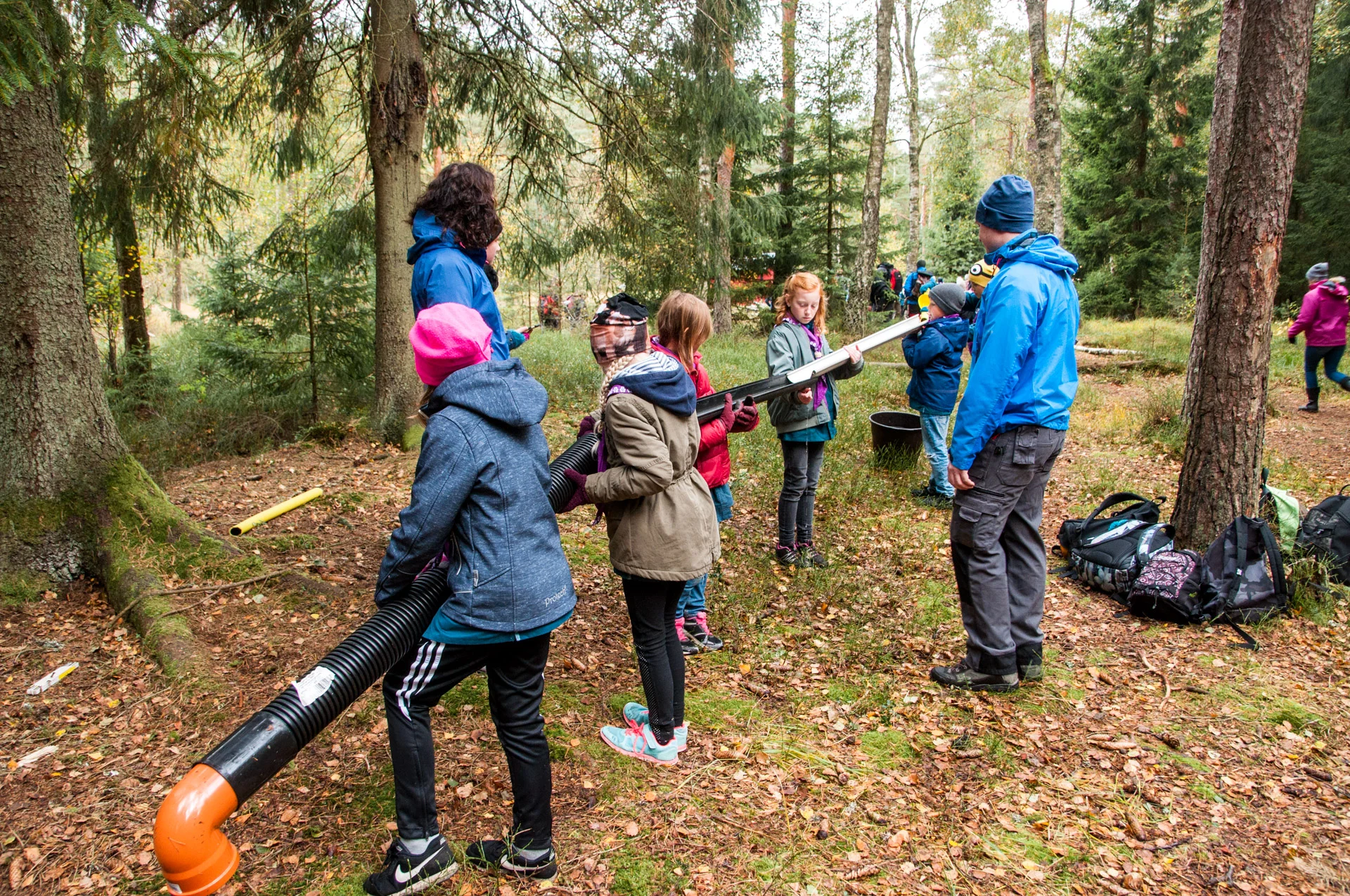 Kämpalek - Byggkampen