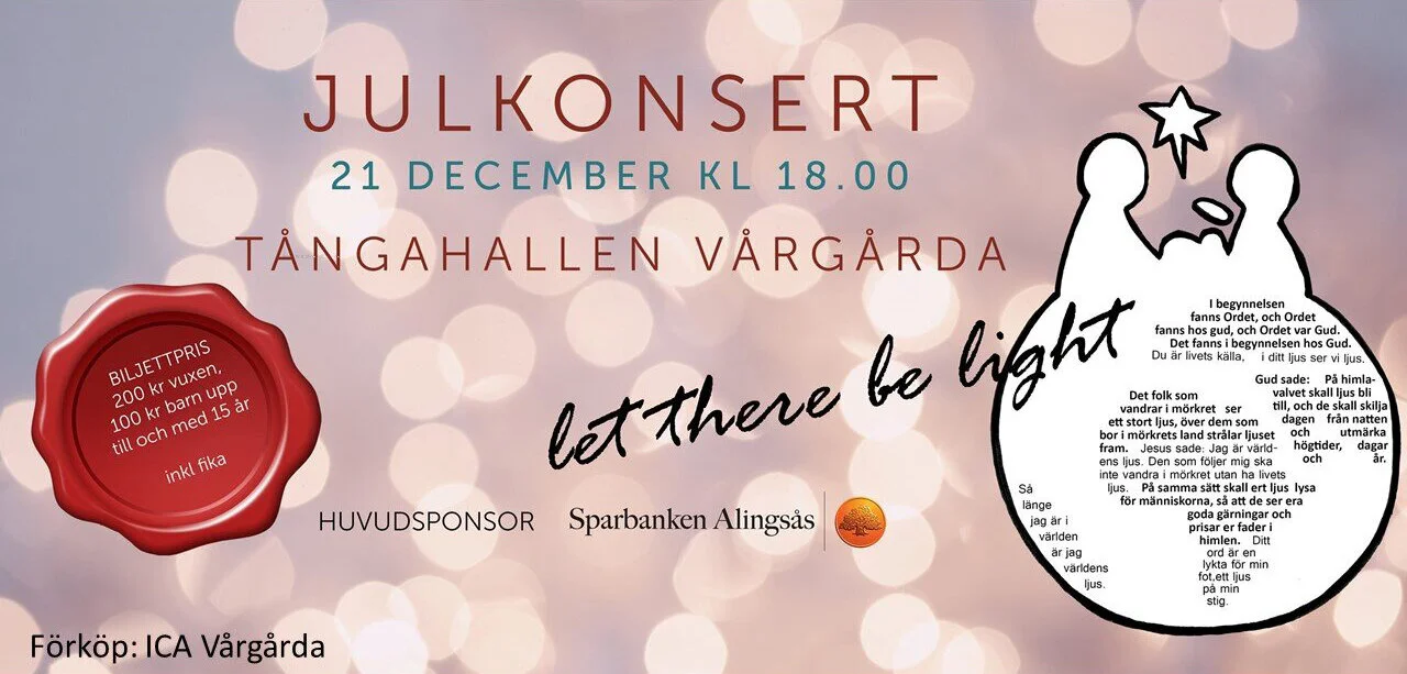 Julkonsert i Tångahallen