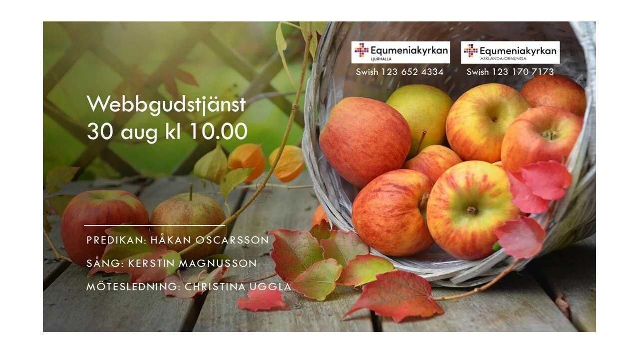 Gudstjänst 2020-08-30
