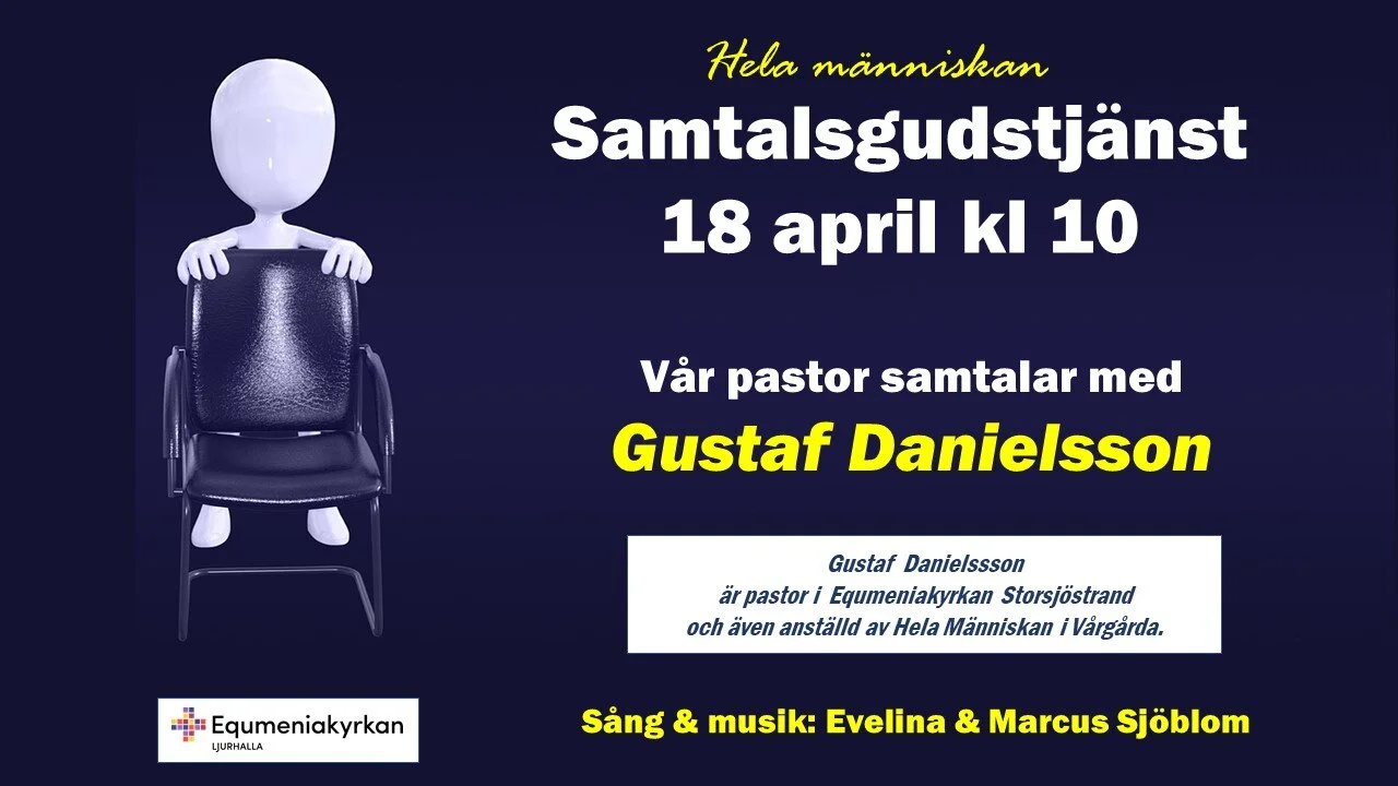 Webbgudstjänst 18 april kl 10