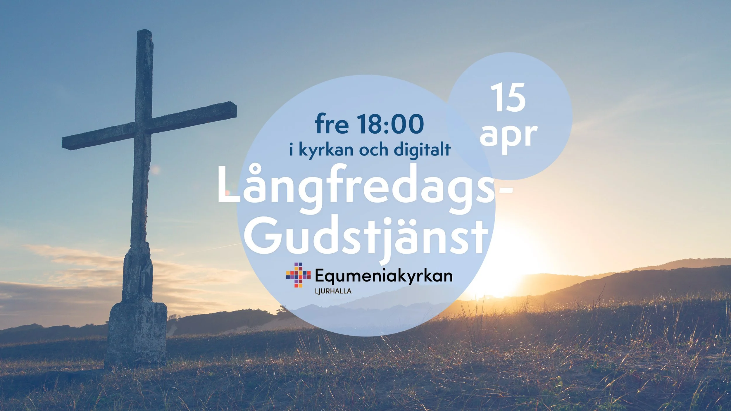 Gudstjänst Långfredagen 15 april 2022