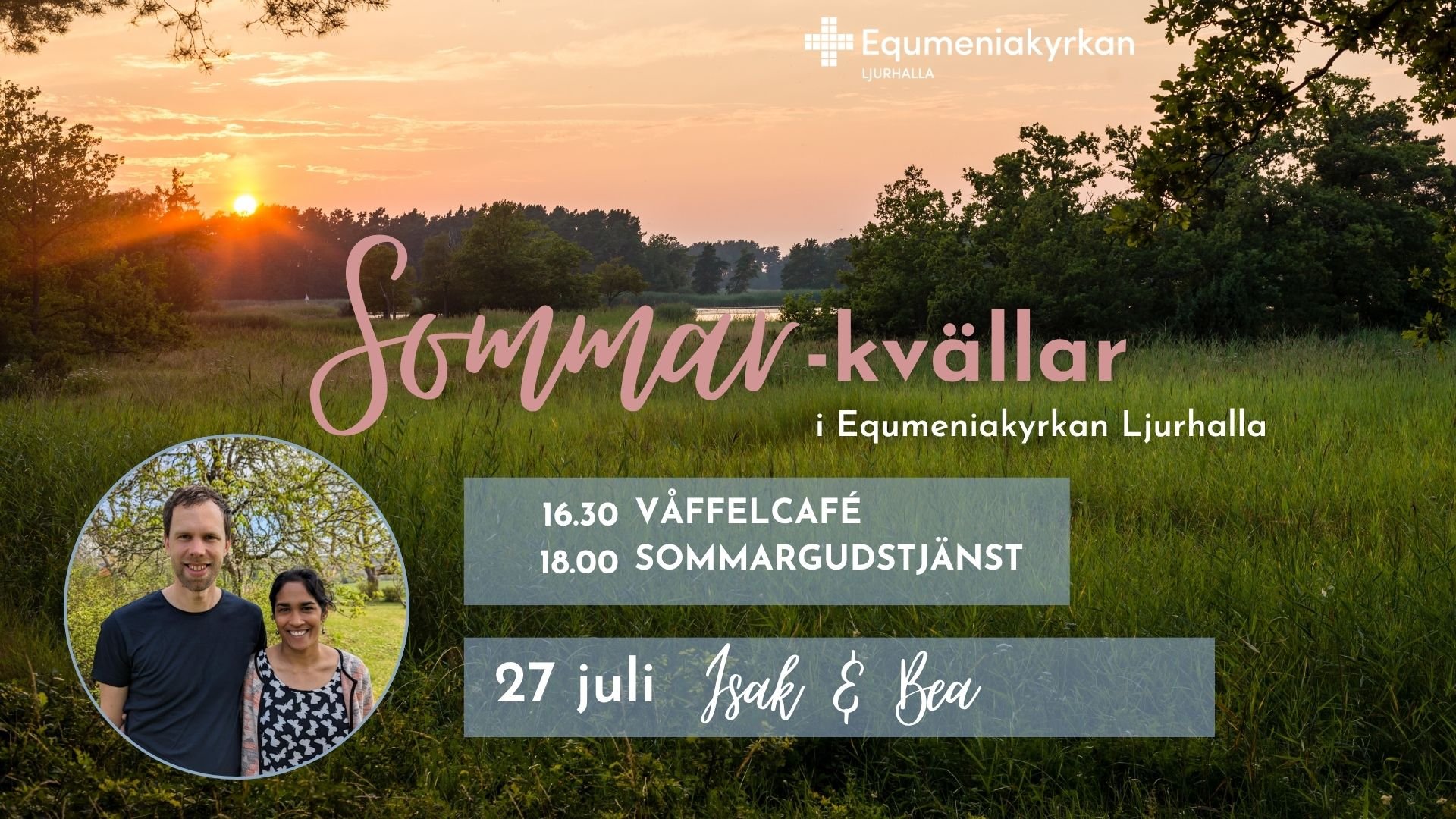 Våffelcafé & sommargudstjänst