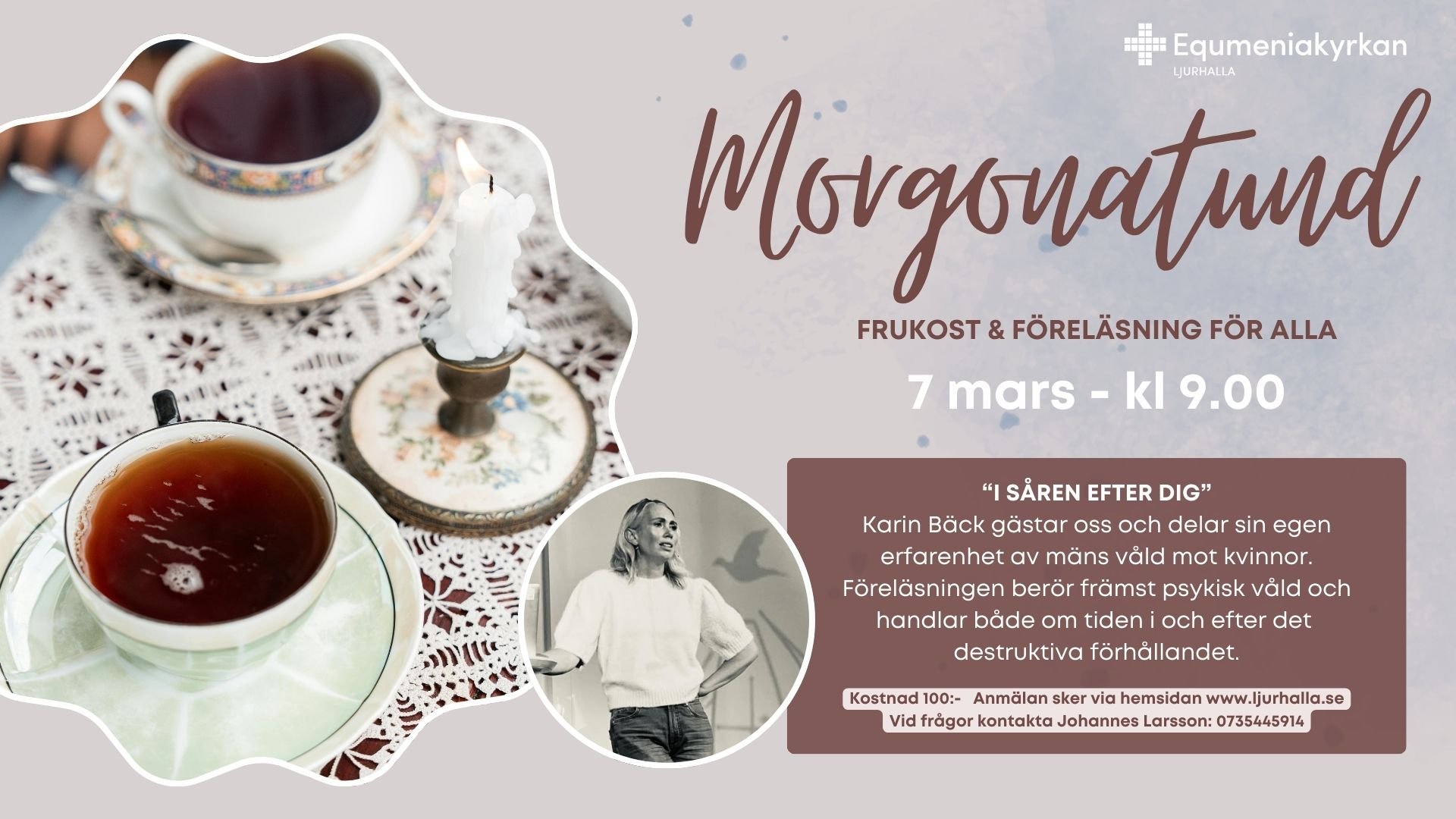 Morgonstund med Karin Bäck