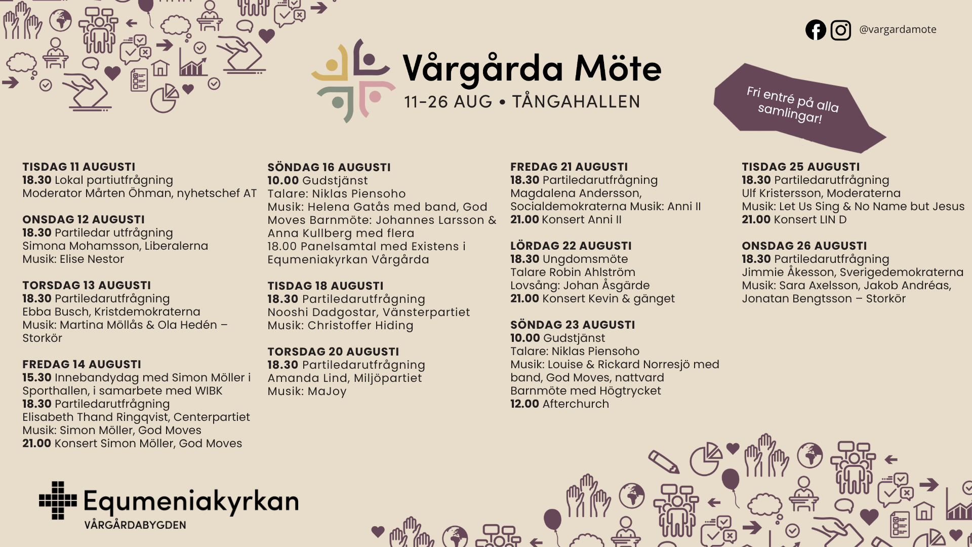 Vårgårda Möte - Tångahallen
