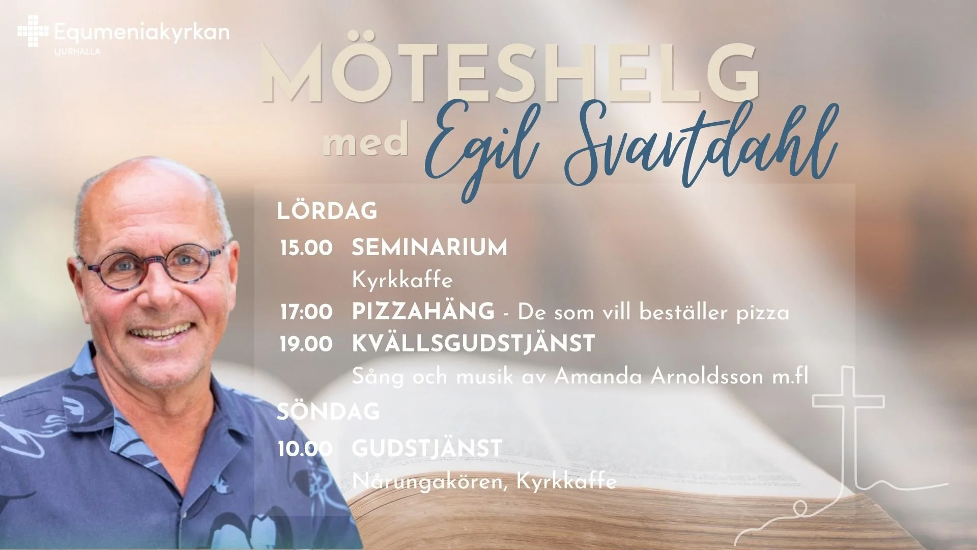Möteshelg med Egil Svartdahl