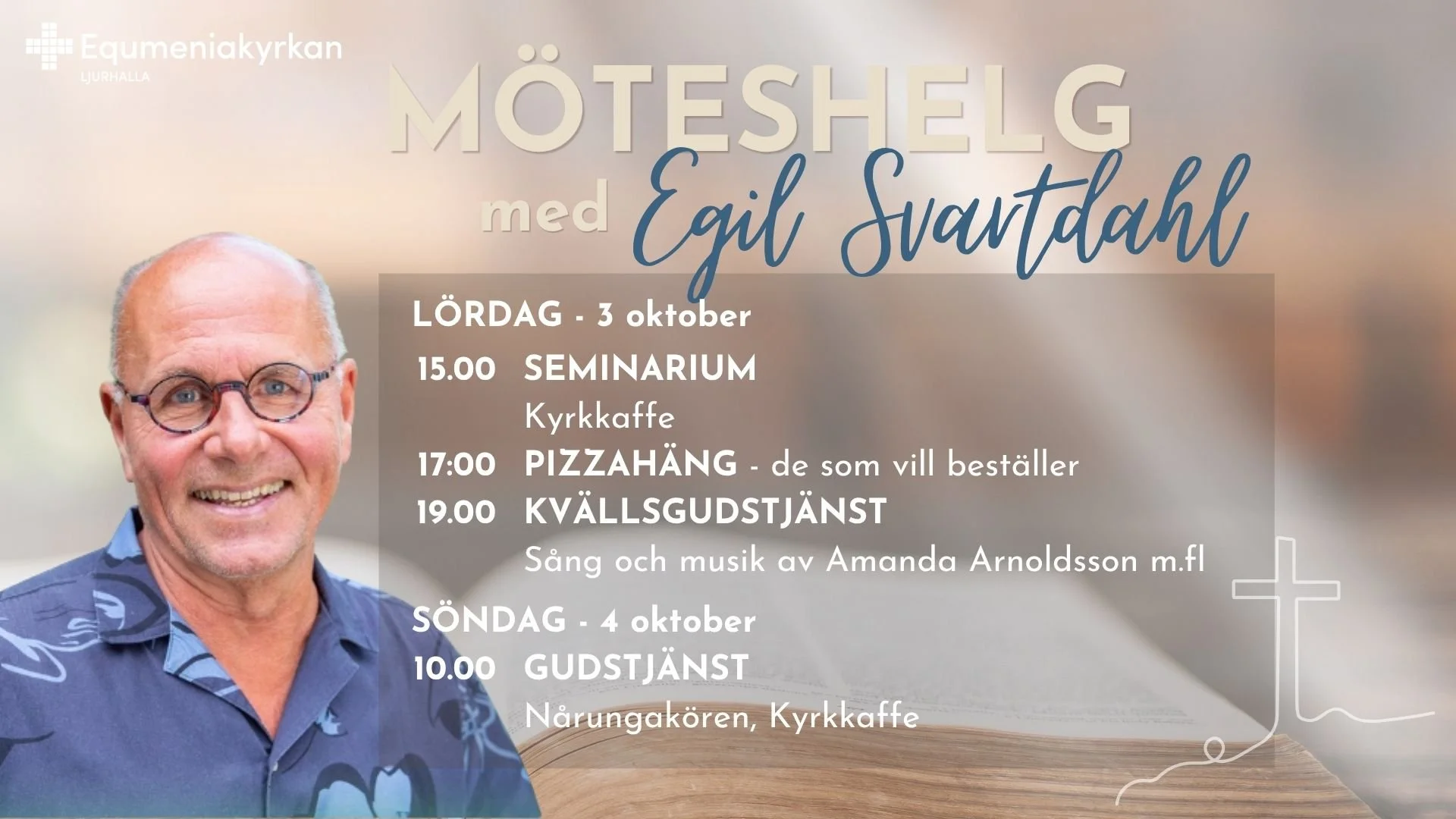 Möteshelg med Egil Svartdahl