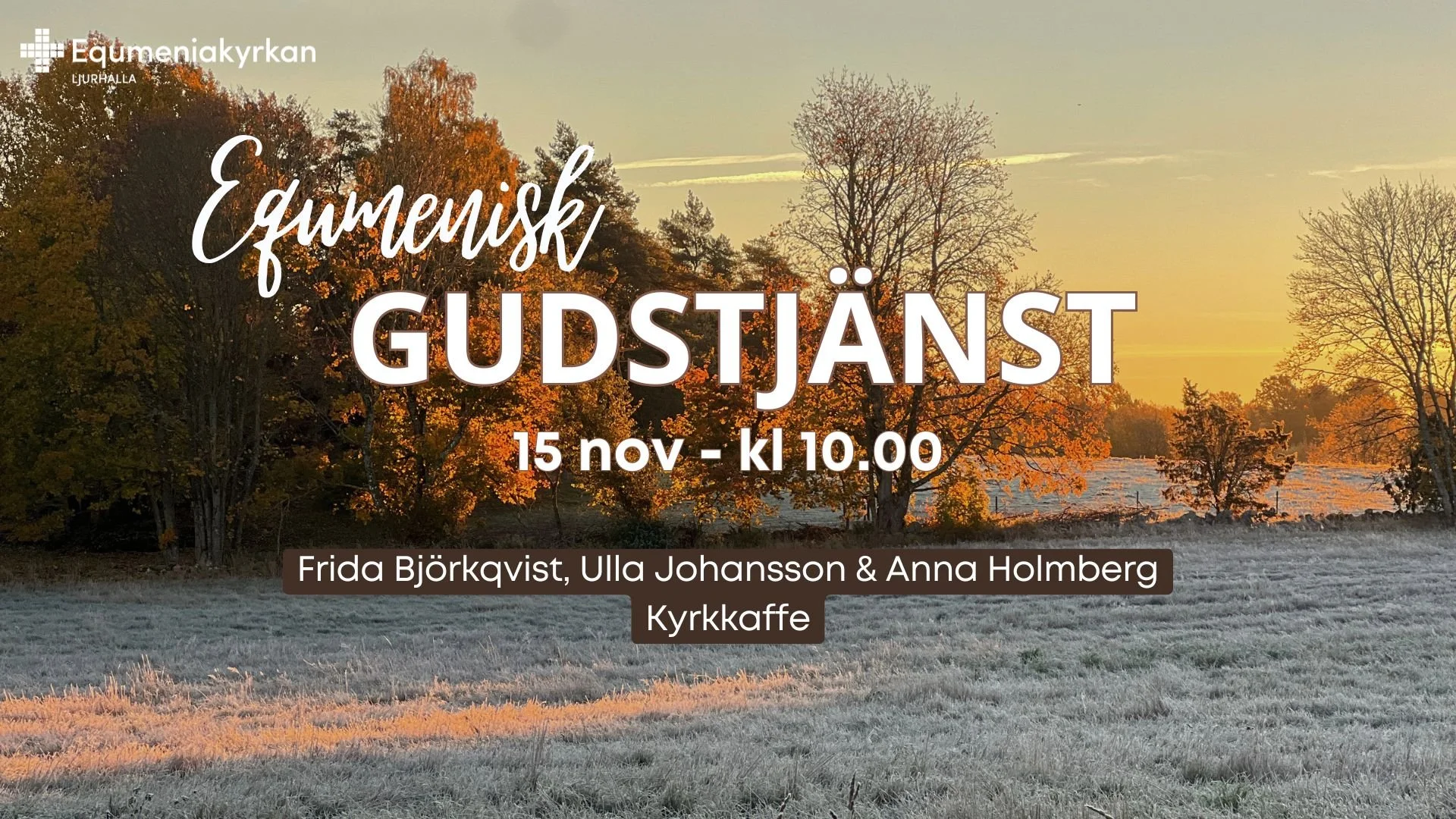 Equmenisk Gudstjänst 