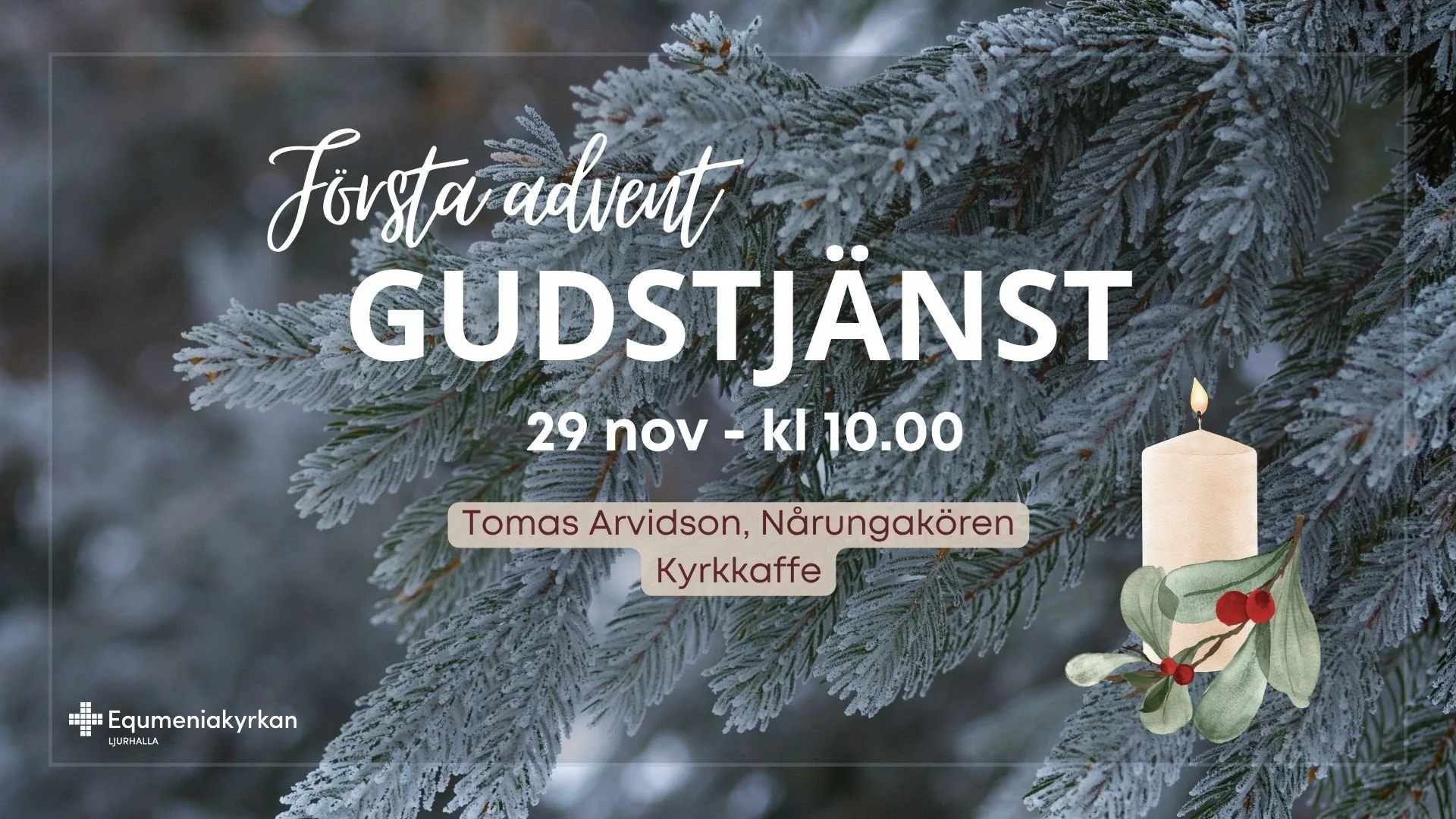 Gudstjänst  Första advent