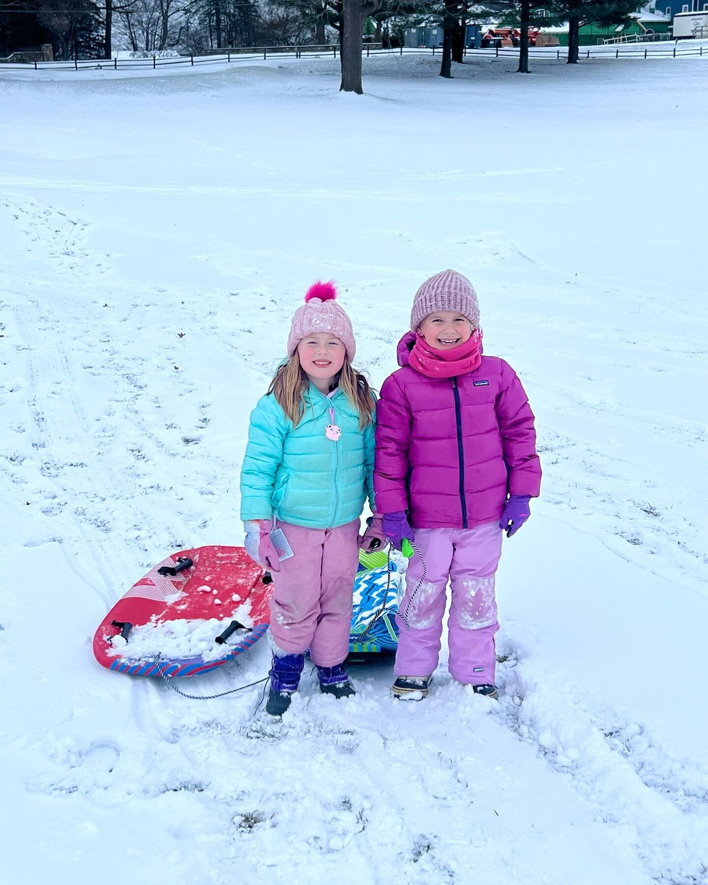 Snow much fun sledding in the winter wonderland at Winterfest this weekend! ☃️❄️🛷 #SnowDays #Winterfest