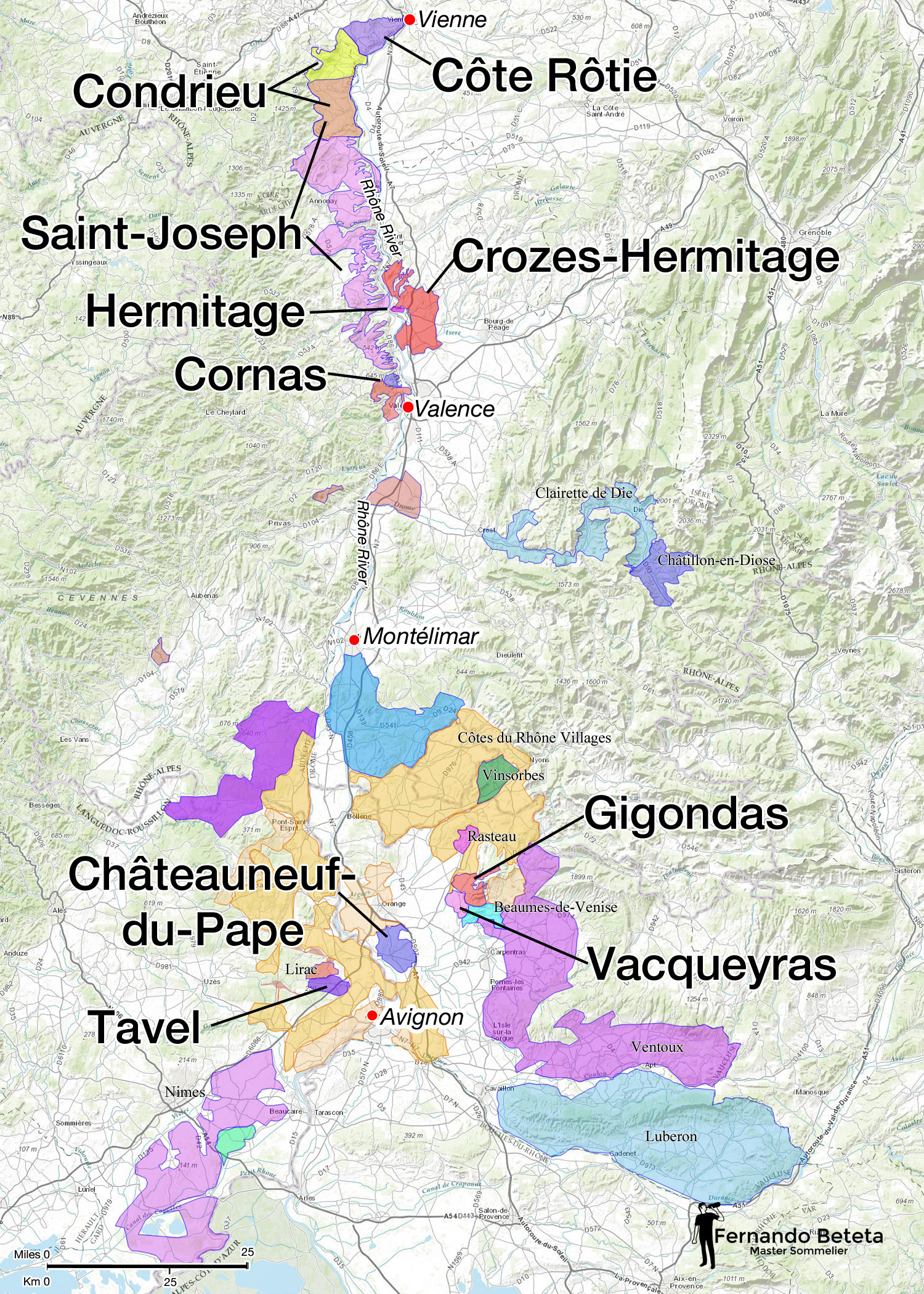 Carte des vins et liquoreux de France, Cartographie murale plastifiée N°21  - SIPS 