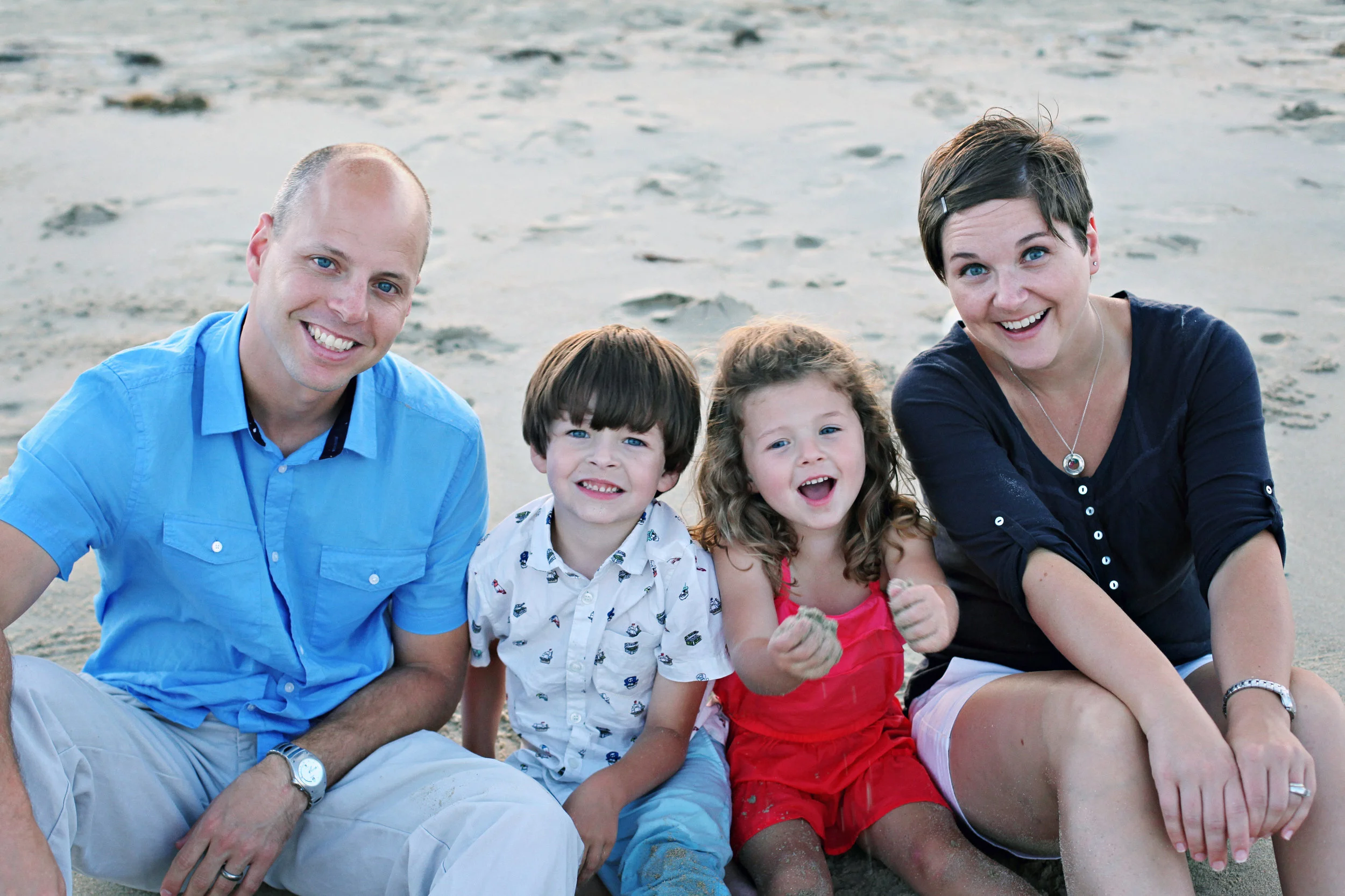 Ft Monroe Richmond VA family portrait photographer