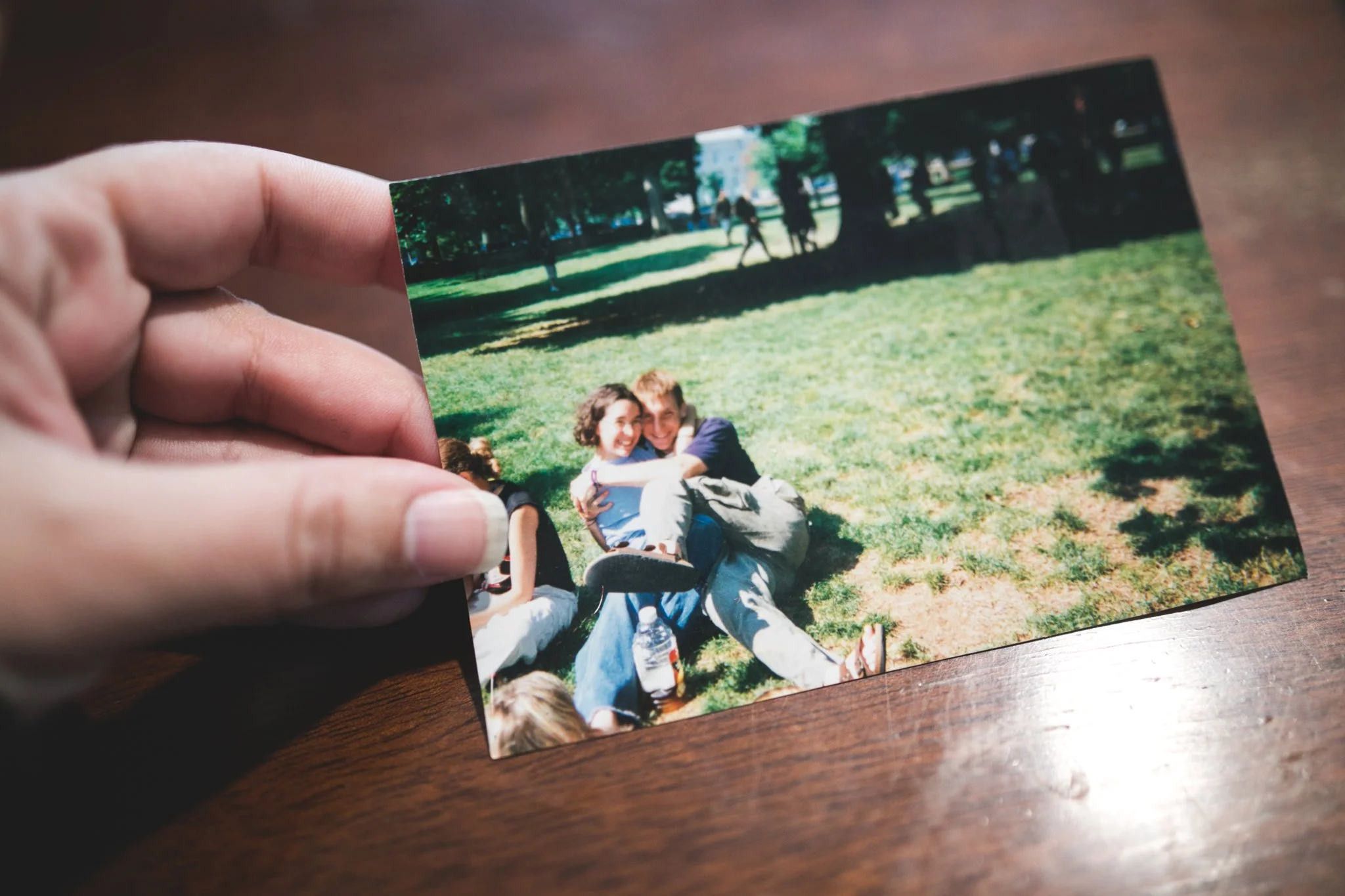Oldest known photo of me and my boo, circa summer 2001?