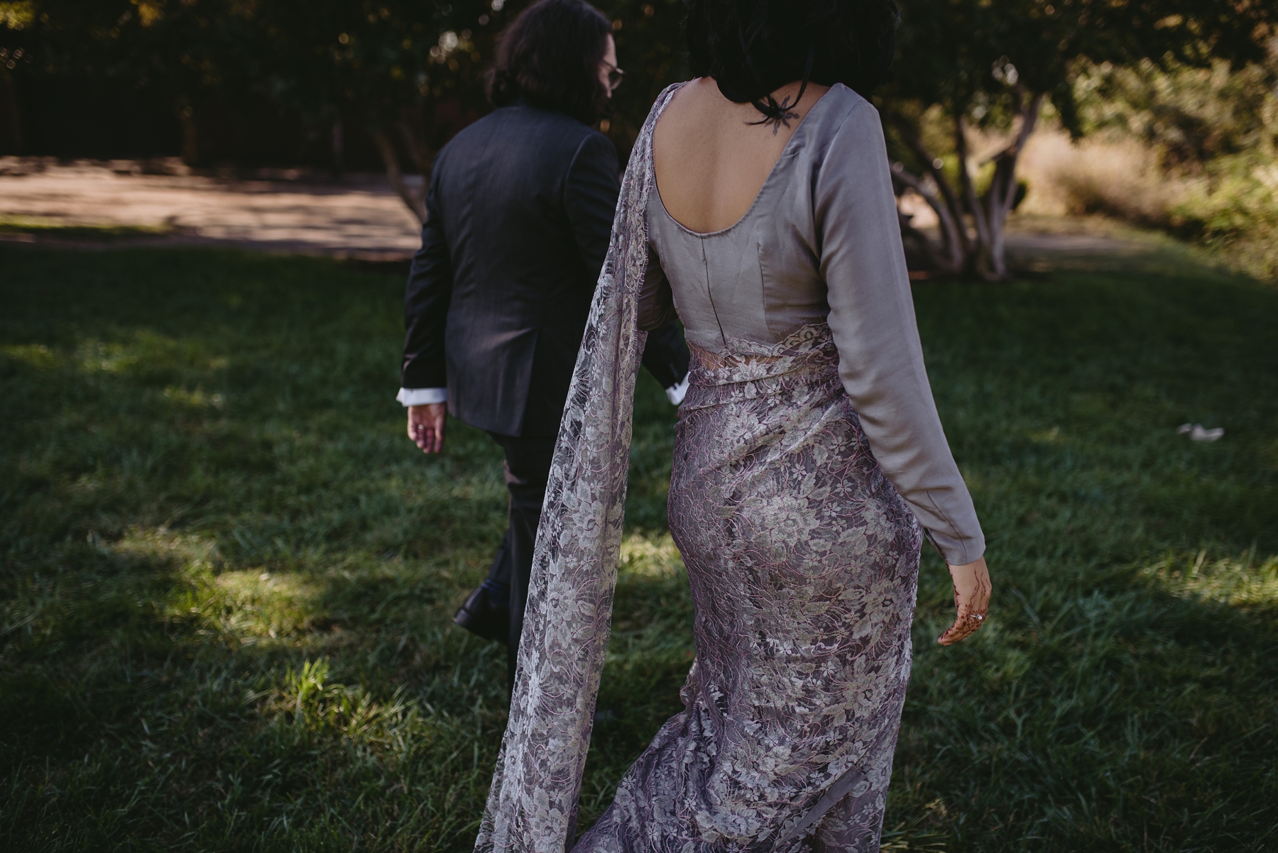 Feminist Wedding Photography Carly Romeo Photography Richmond VA Packistani Packistan Interracial Interfaith Purple Dress Alternative