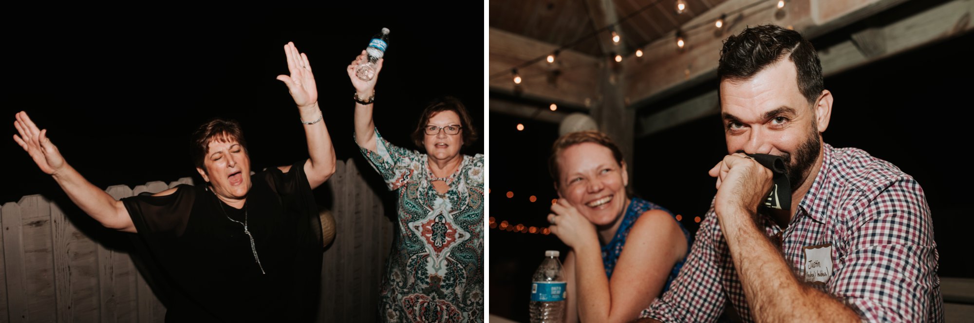Low key backyard beach wedding in Sandbridge, VA