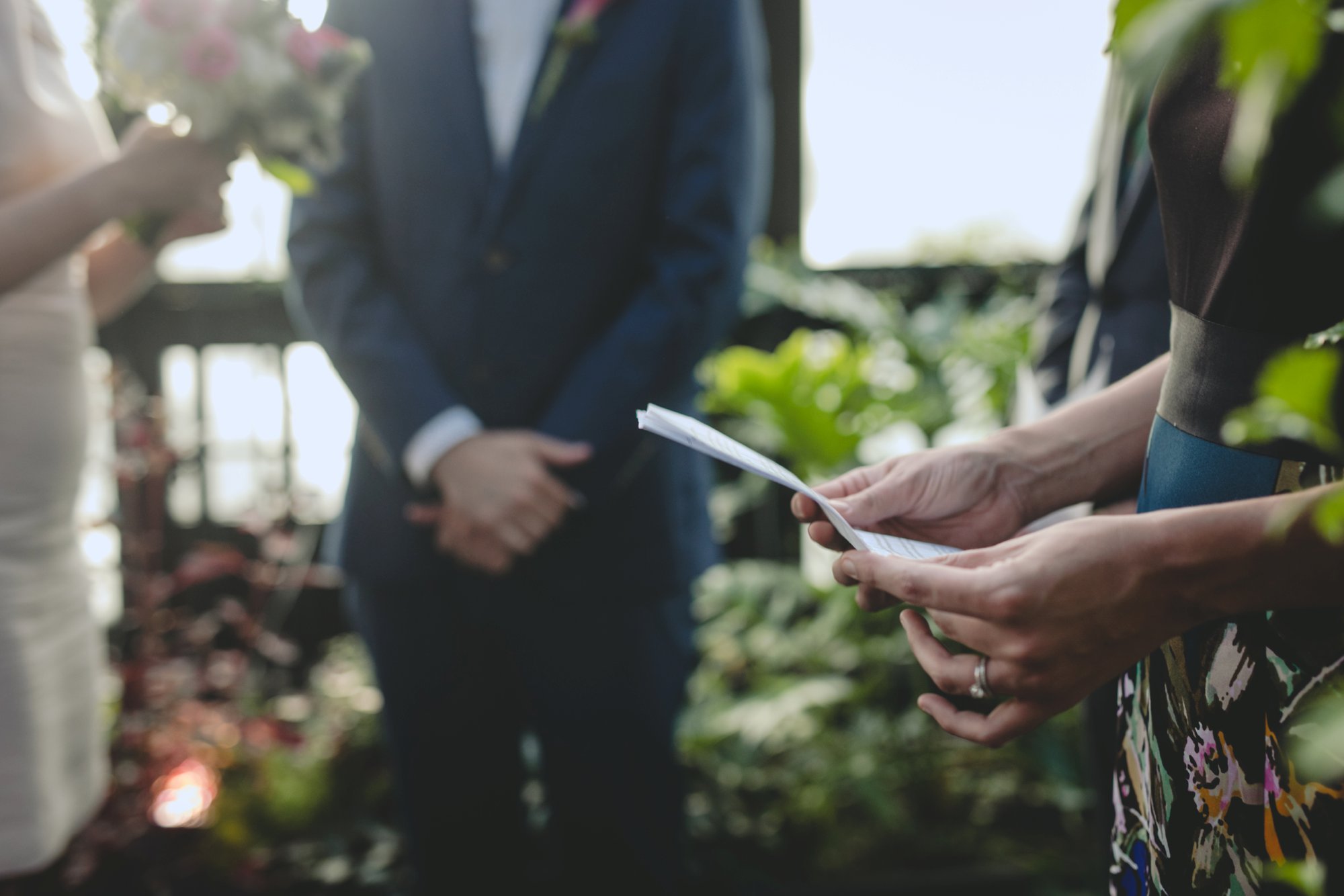 Washington DC mini wedding at rose's luxury