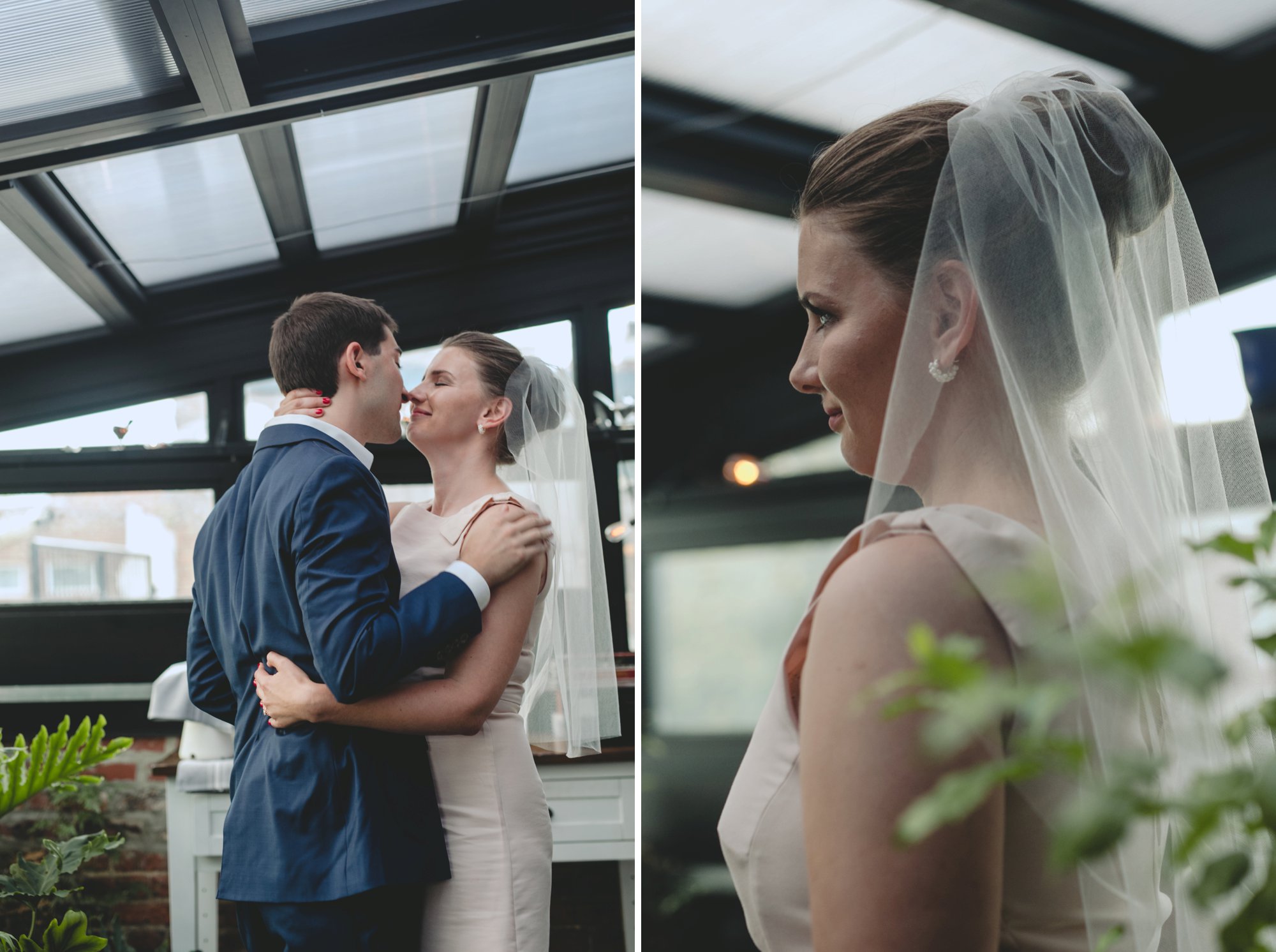 Washington DC mini wedding at rose's luxury