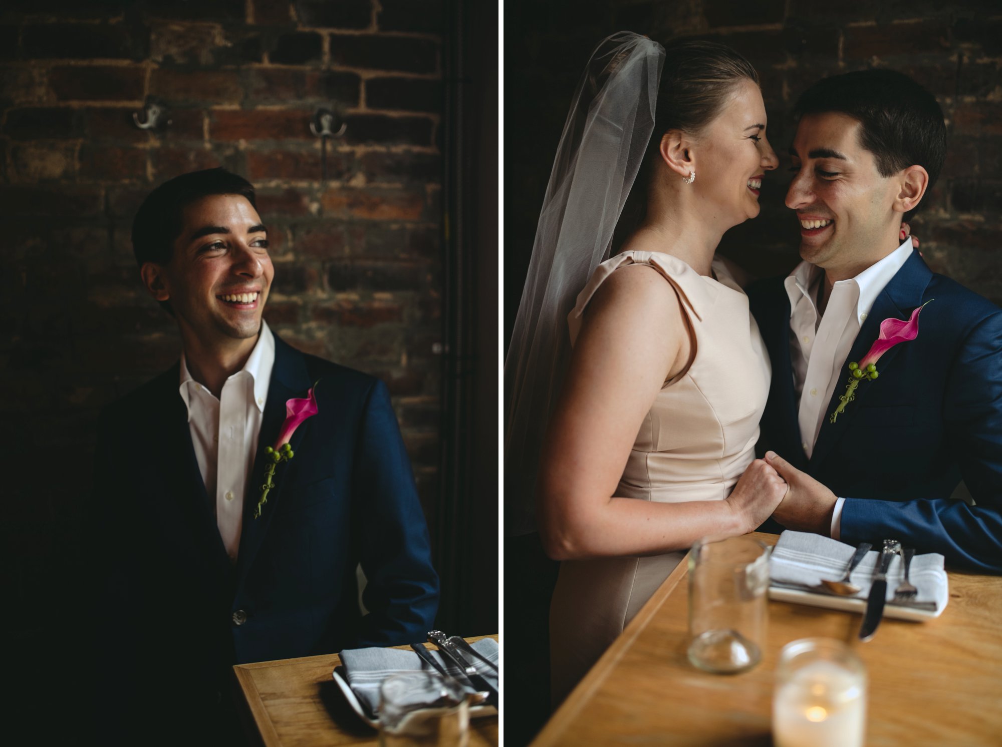 Washington DC mini wedding at rose's luxury