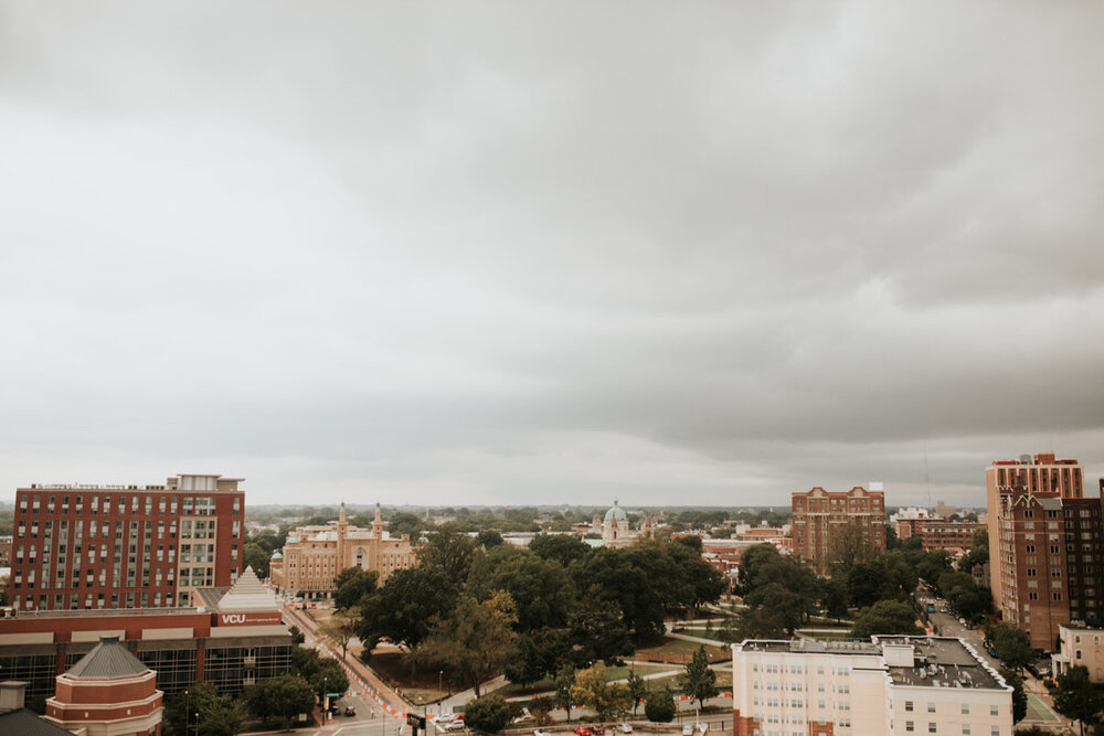 Richmond Skyline before wedding Carly Romeo &amp; Co. feminist photography