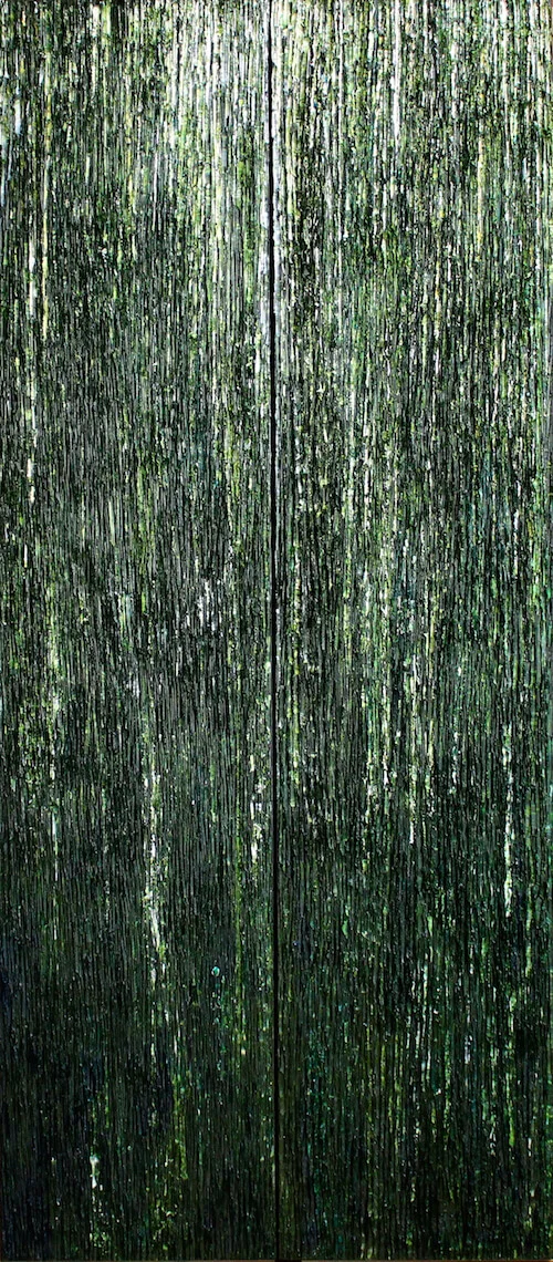 'Cénote' - œuvre originale de l'artiste peintre Louis-Bernard St-Jean