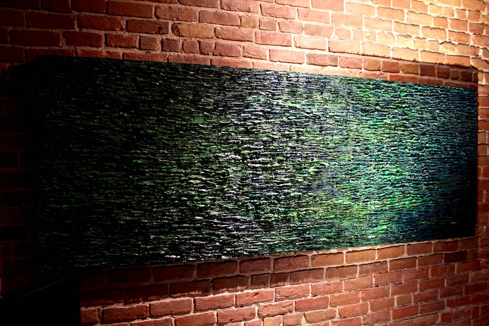 Taiga - Original Sculptural Oil Painting by Louis-Bernard St-Jean