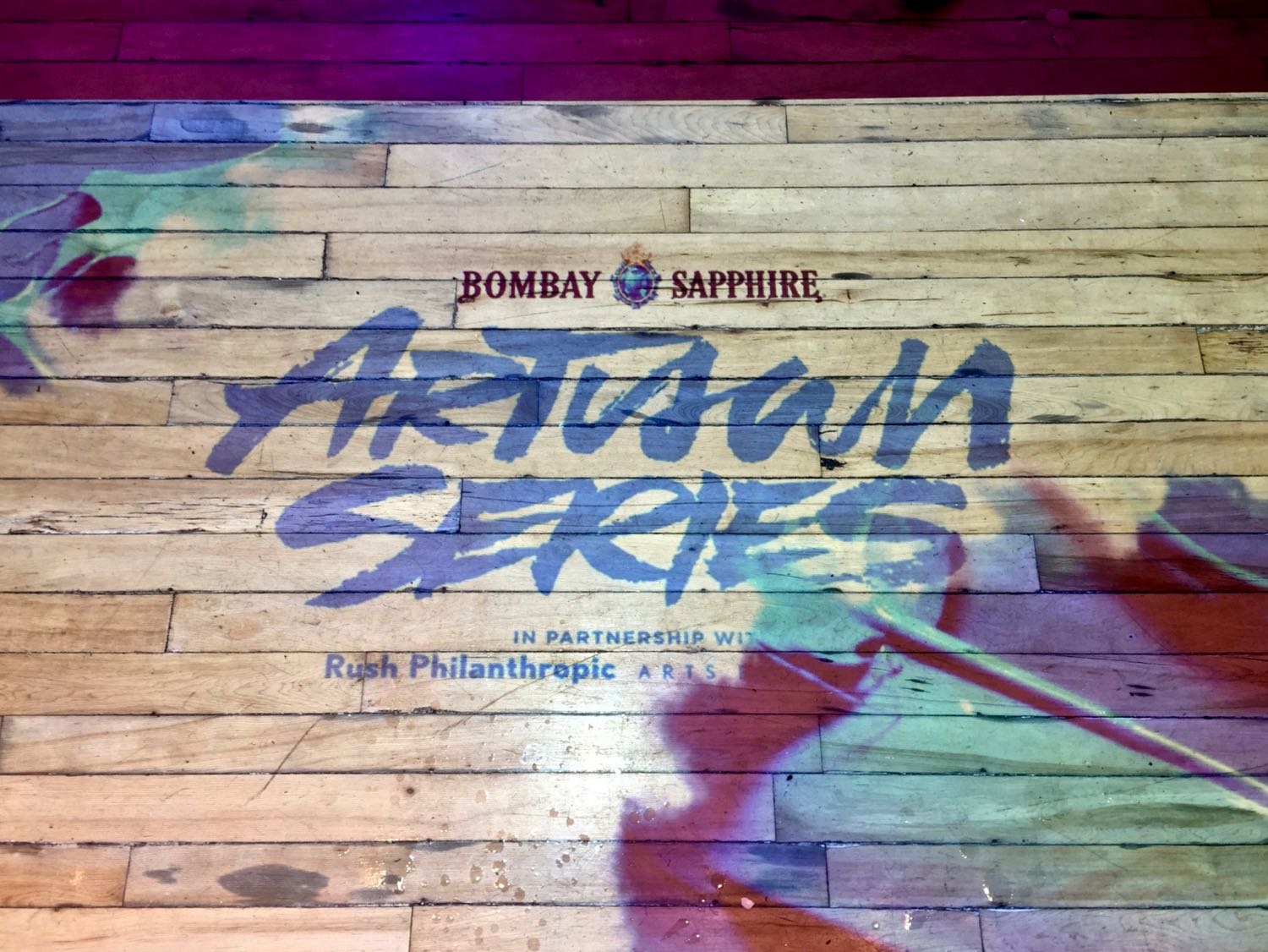 Logo Floor Projection